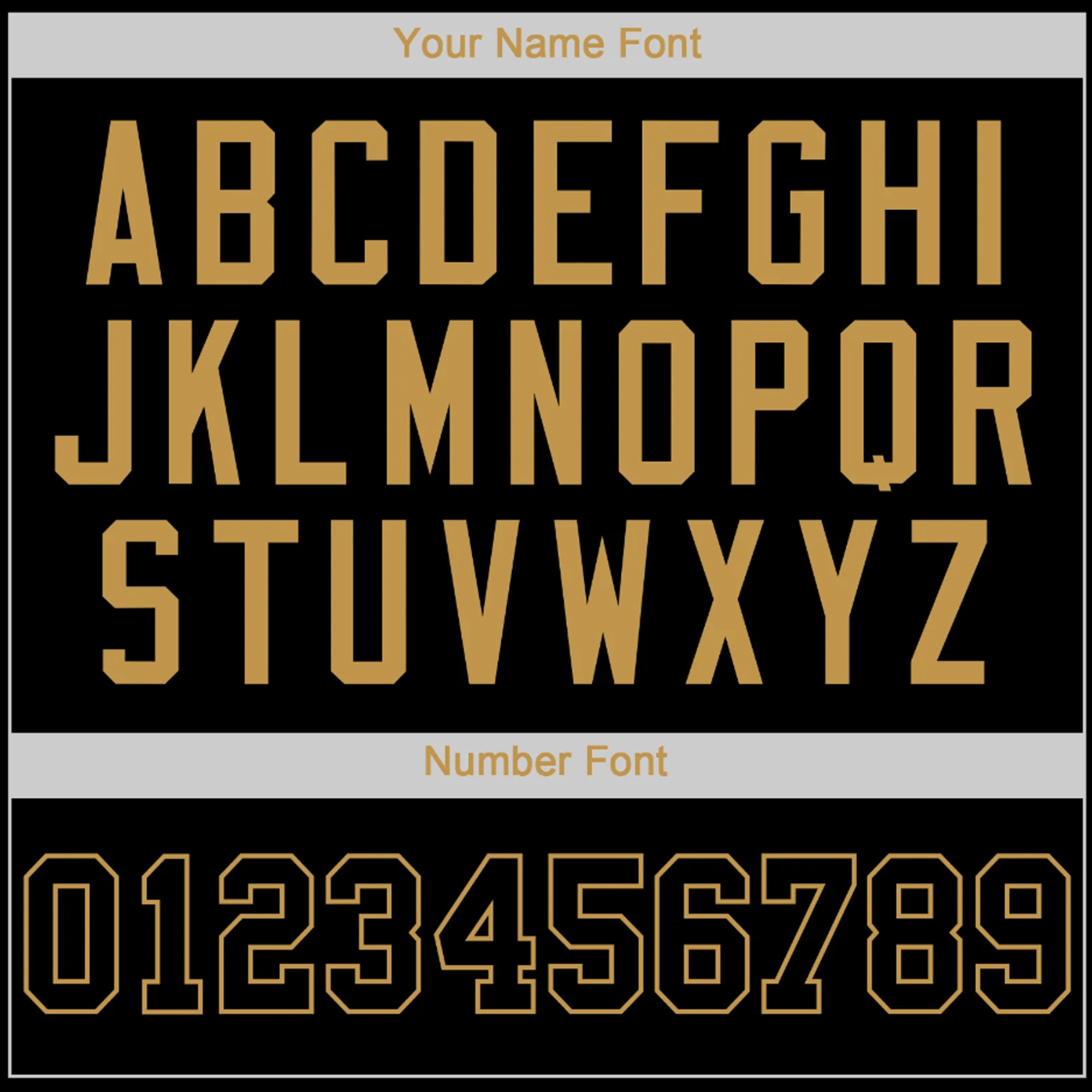 Black Black - Old Gold Custom Baseball Jersey