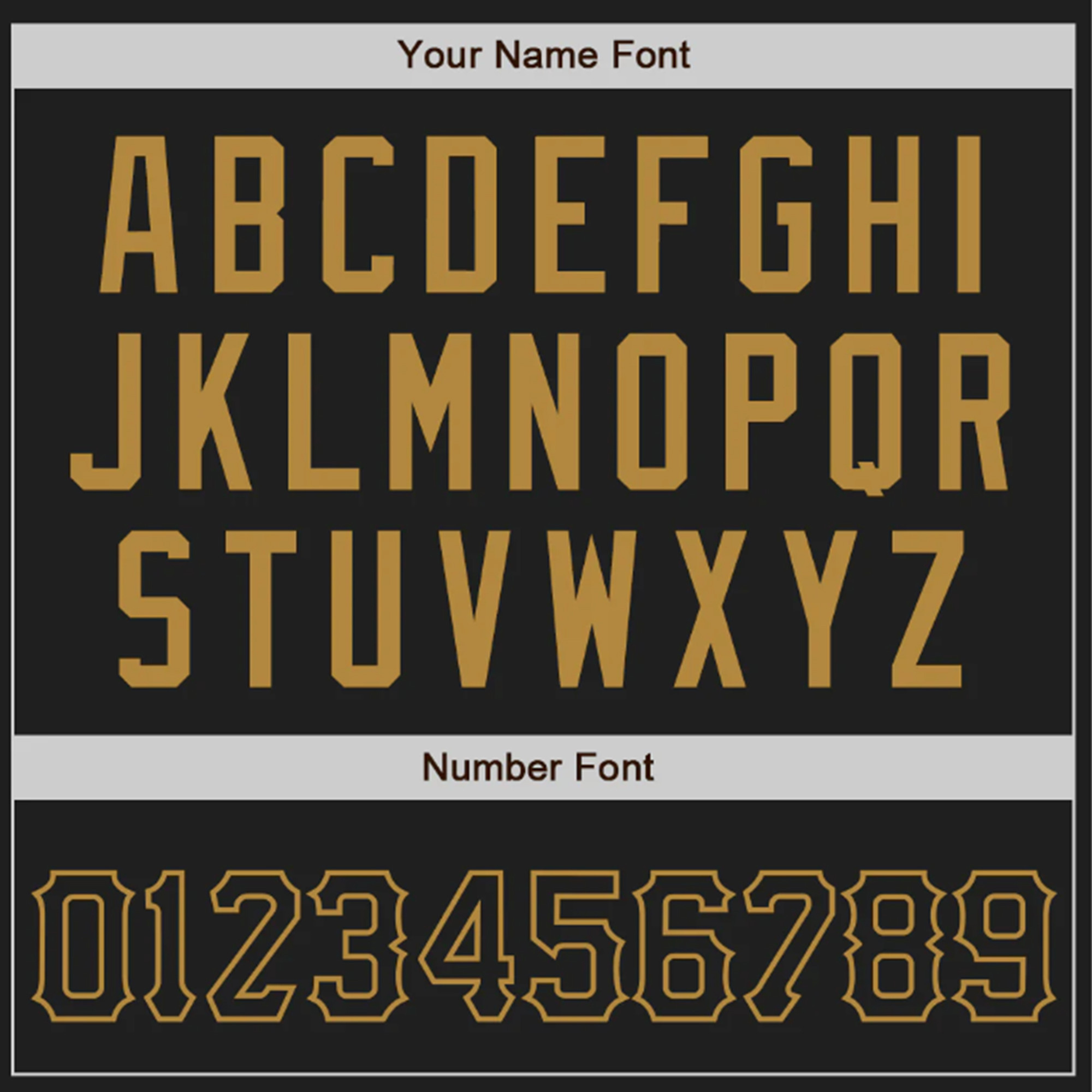 Black Black - Old Gold Custom Baseball Jersey