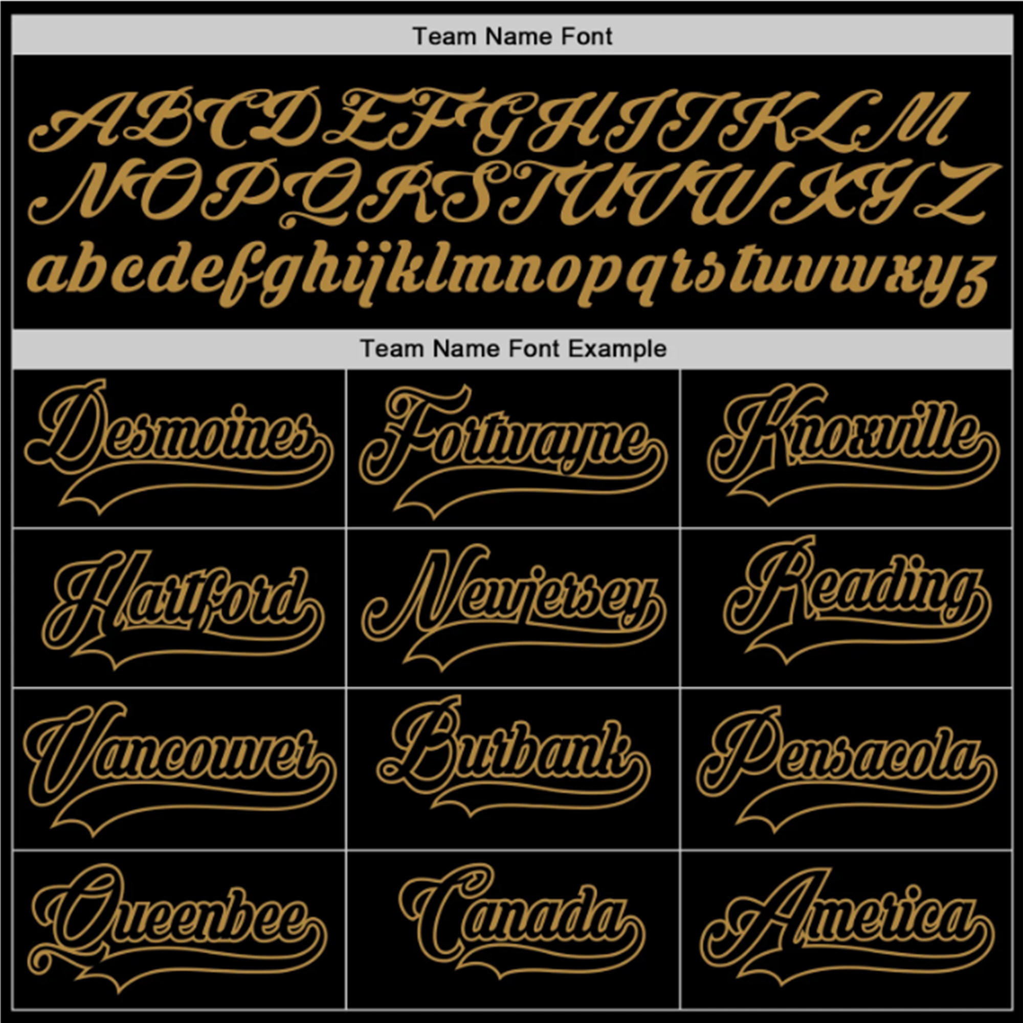 Black Black - Old Gold Custom Baseball Jersey