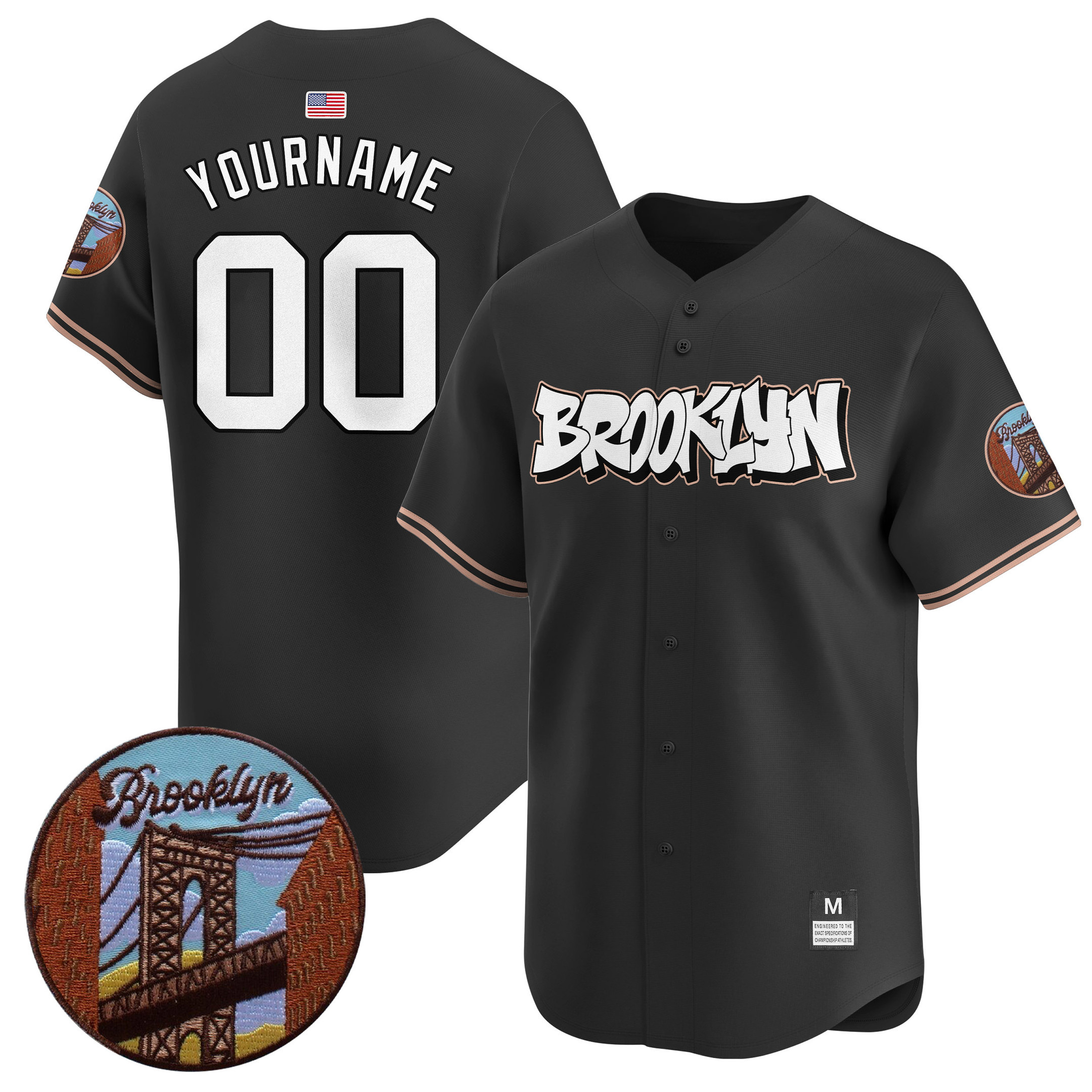 Brooklyn Vapor Premier Limited Jersey - All Stitched