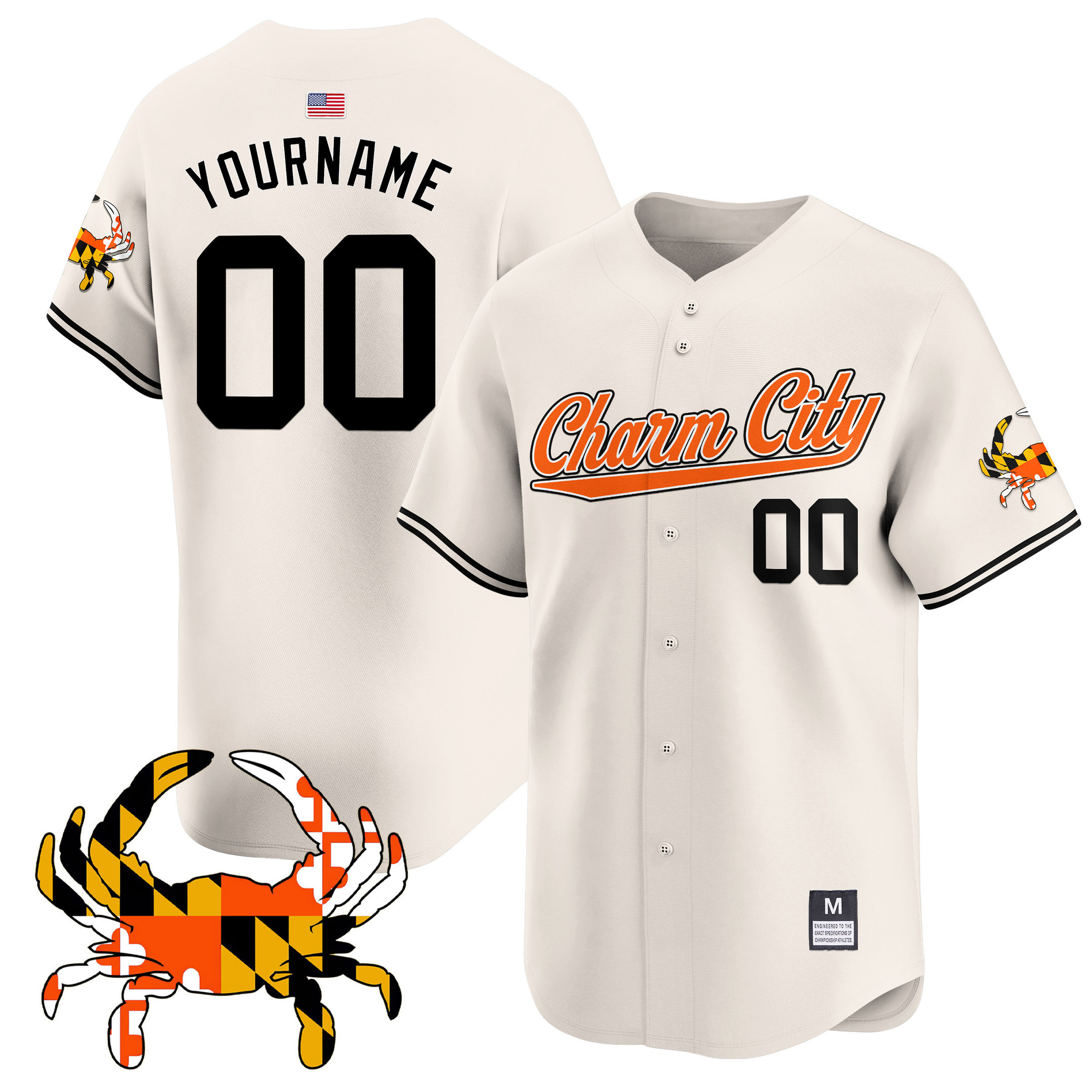 Charm City Vapor Premier Limited Jersey - All Stitched