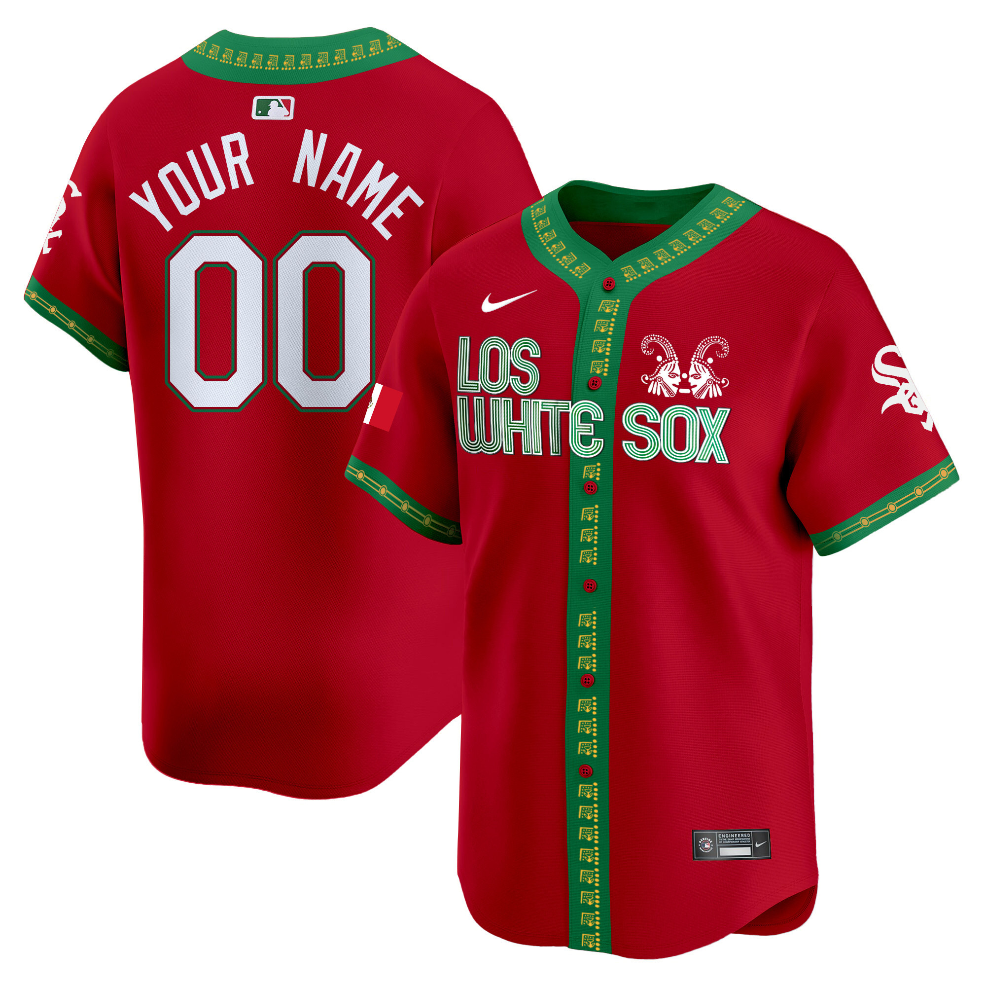 Chicago White Sox Mexico Vapor Premier Limited Custom Jersey - All Stitched