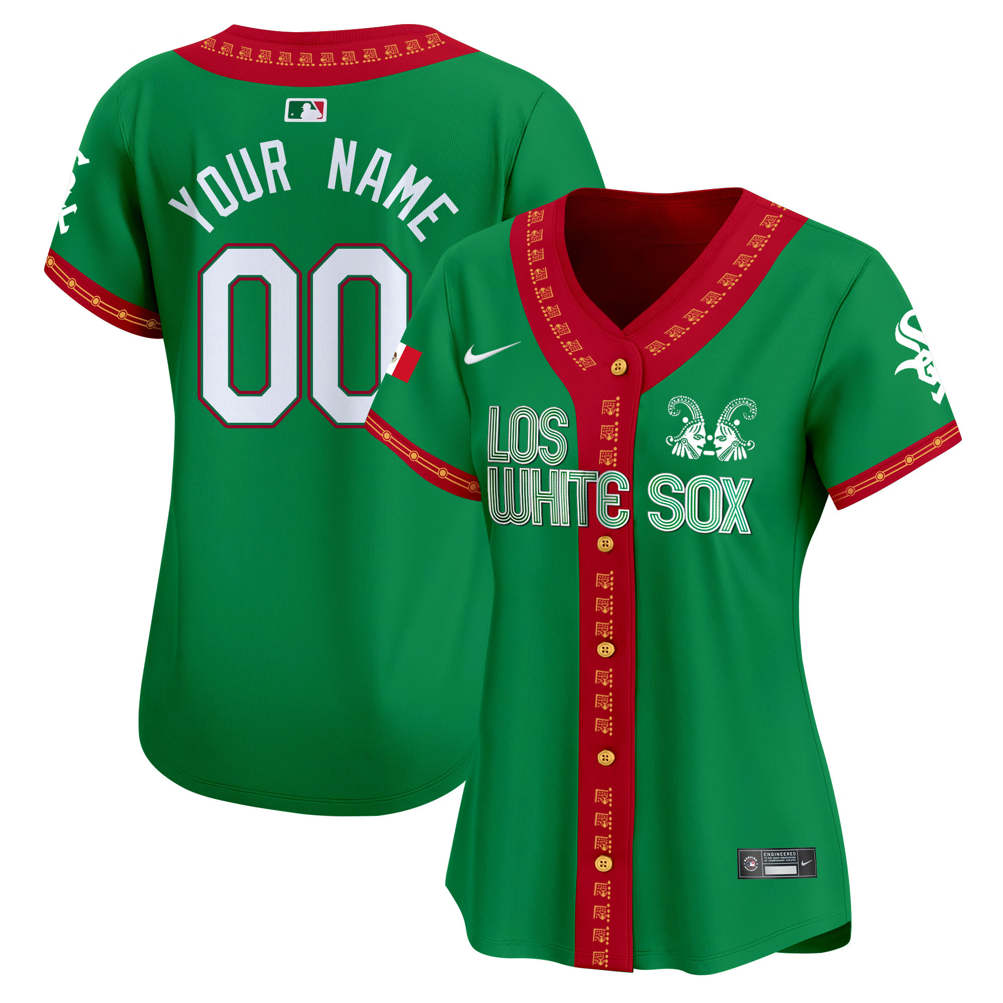 Chicago White Sox Mexico Vapor Premier Limited Custom Jersey - All Stitched