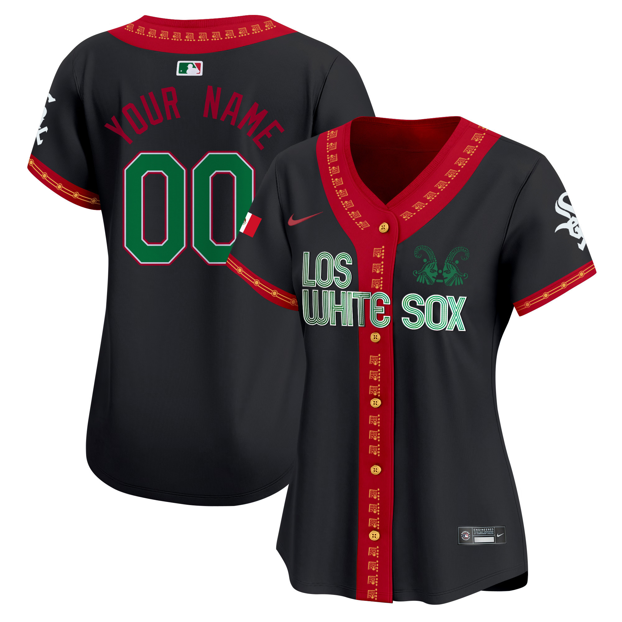 Chicago White Sox Mexico Vapor Premier Limited Custom Jersey - All Stitched