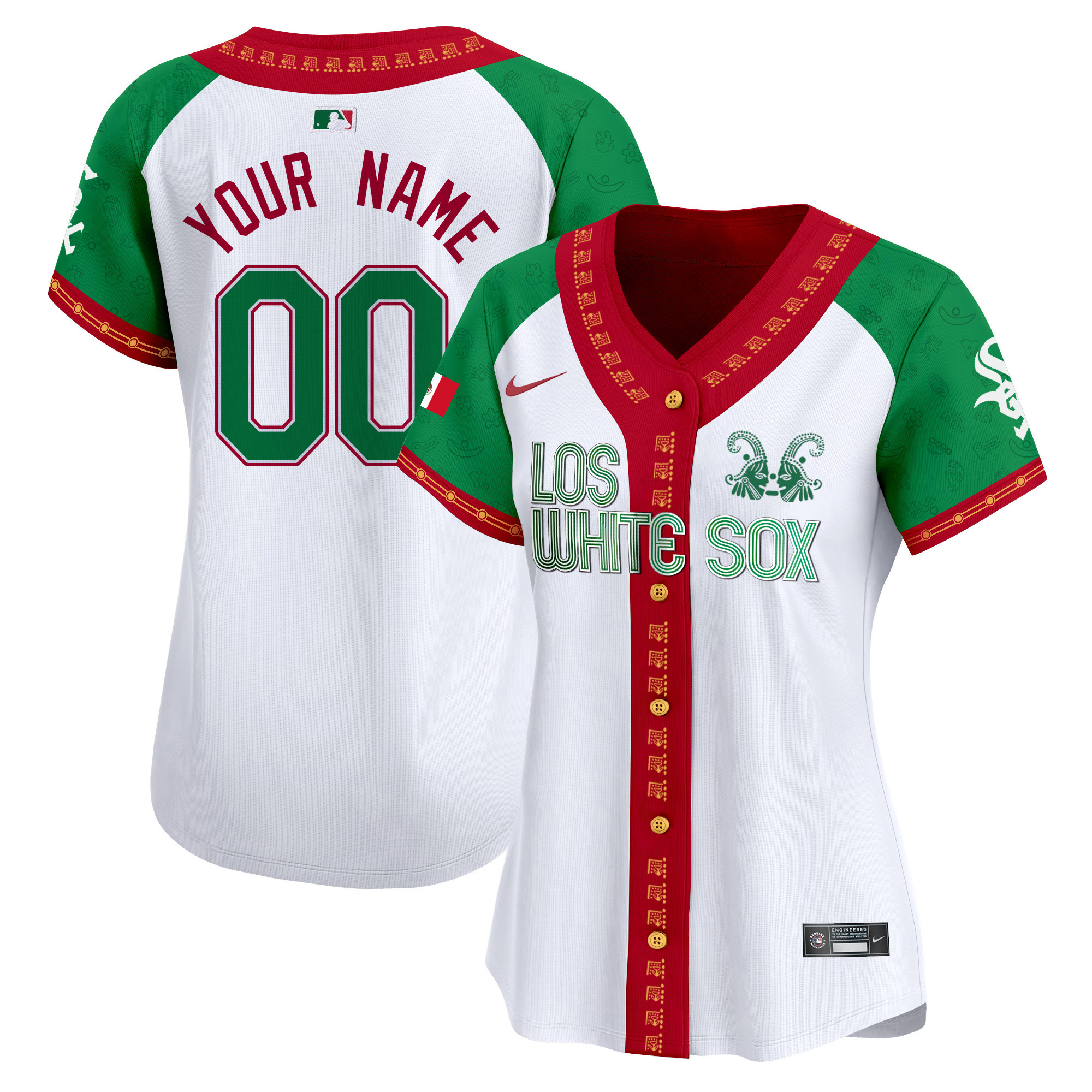 Chicago White Sox Mexico Vapor Premier Limited Custom Jersey - All Stitched