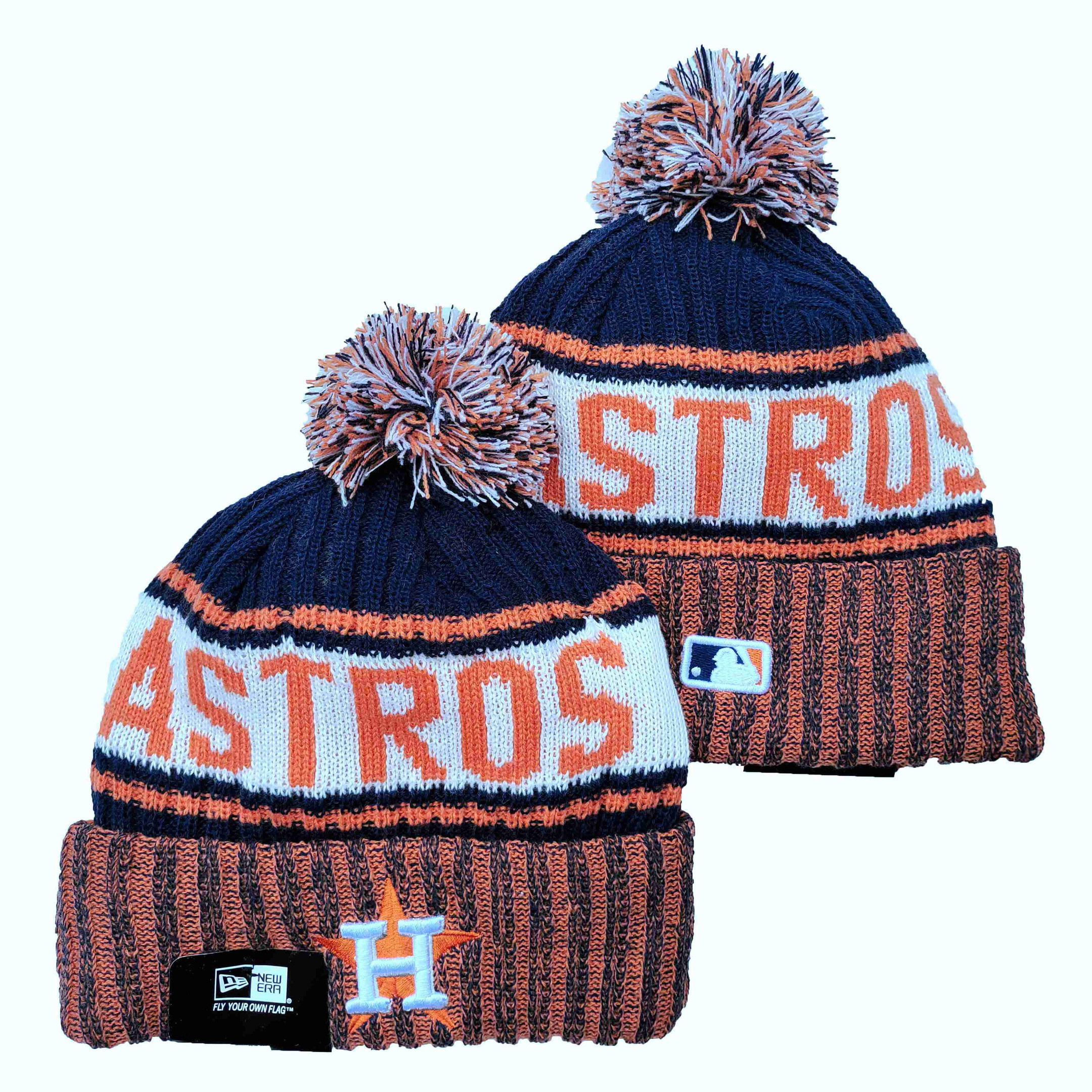 Houston Astros Knit Hat (Beanie) Collection - All Stitched