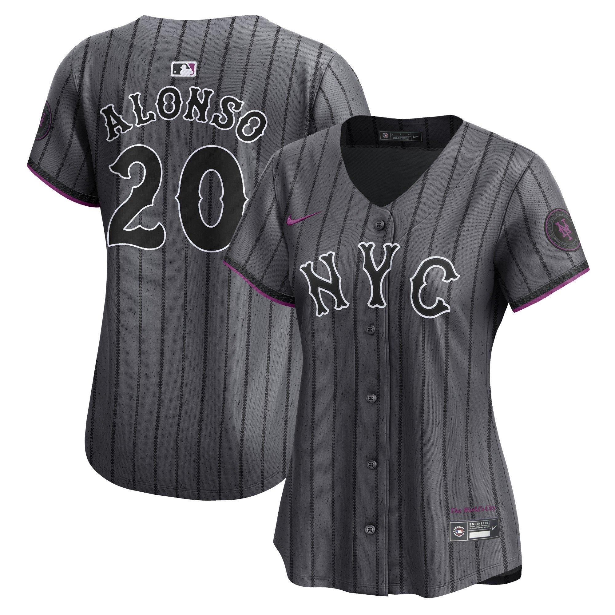 Men's 2024 City Connect Vapor Premier Limited Jersey - Graphite - All Stitched