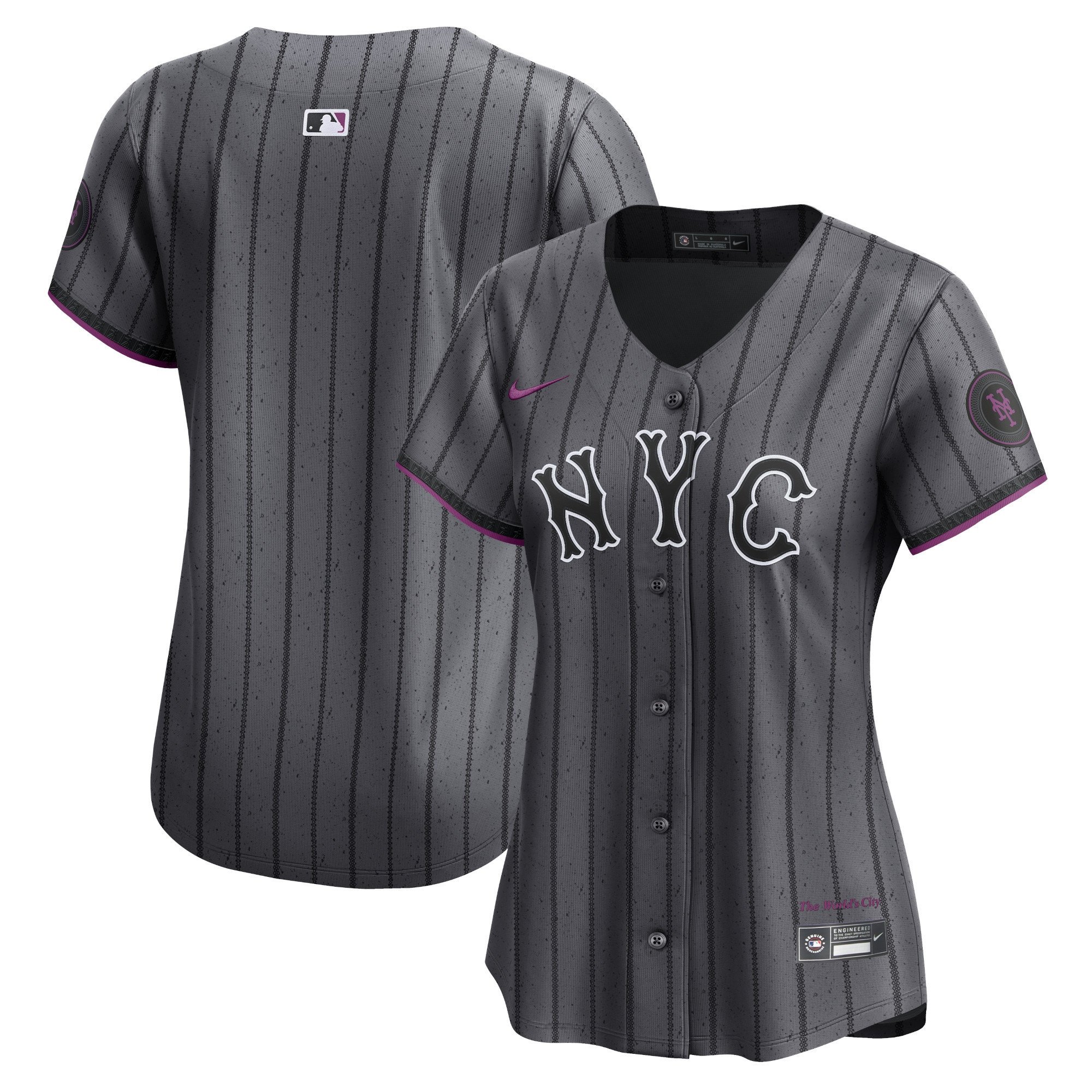 Men's 2024 City Connect Vapor Premier Limited Jersey - Graphite - All Stitched