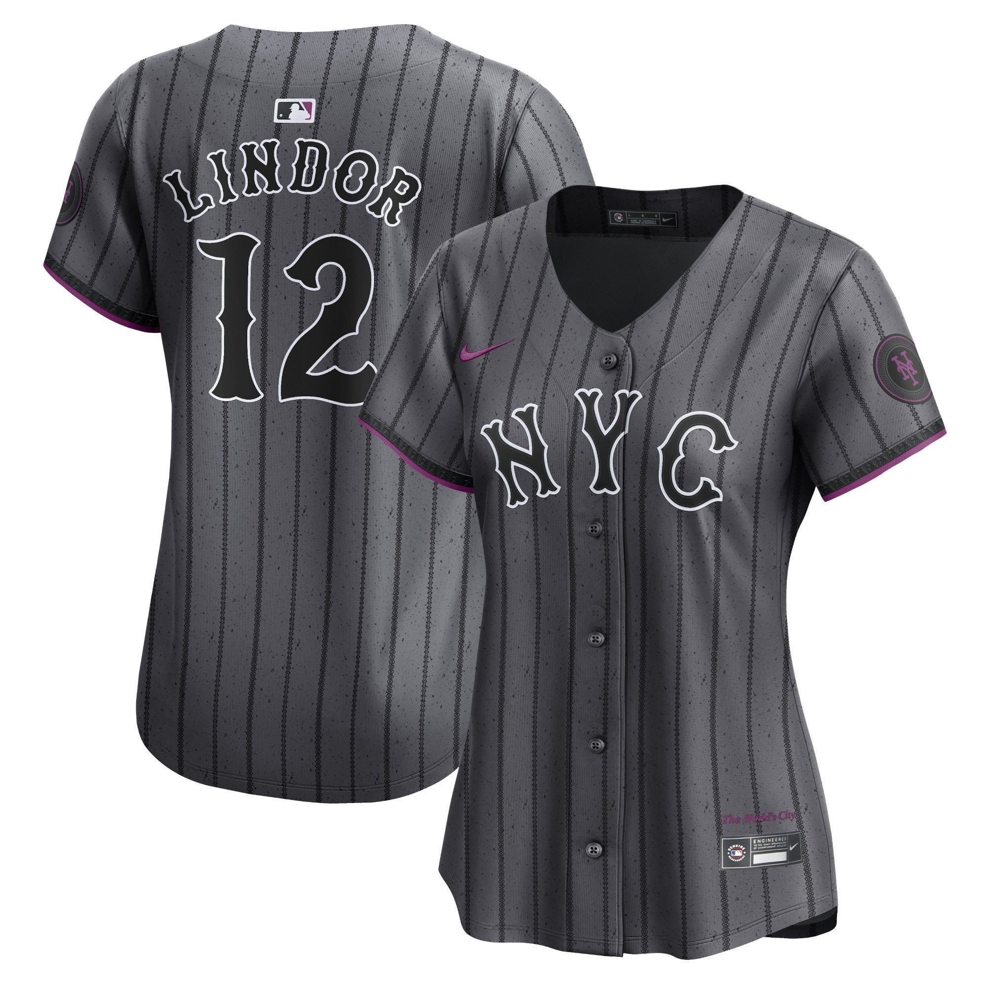 Men's 2024 City Connect Vapor Premier Limited Jersey - Graphite - All Stitched