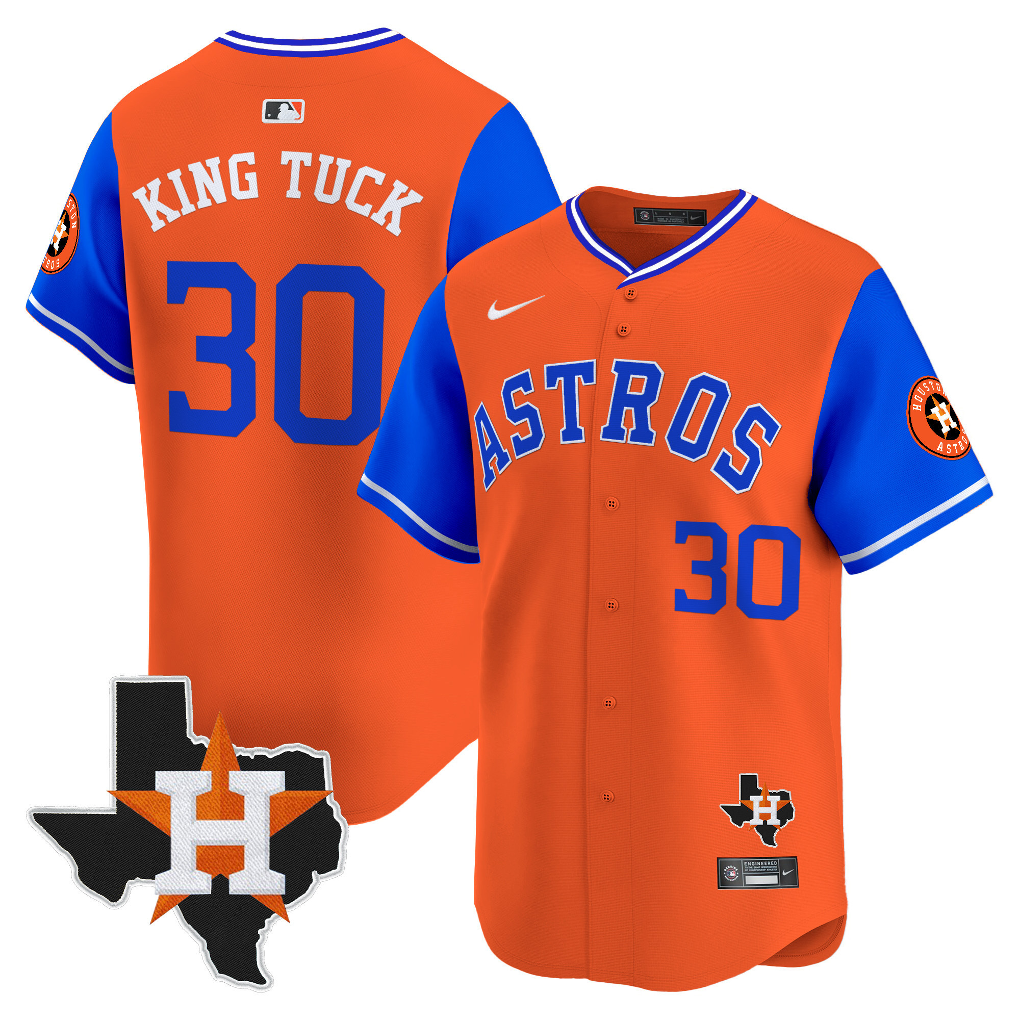 Men's Astros Nicknames Vapor Premier Limited Jersey - All Stitched