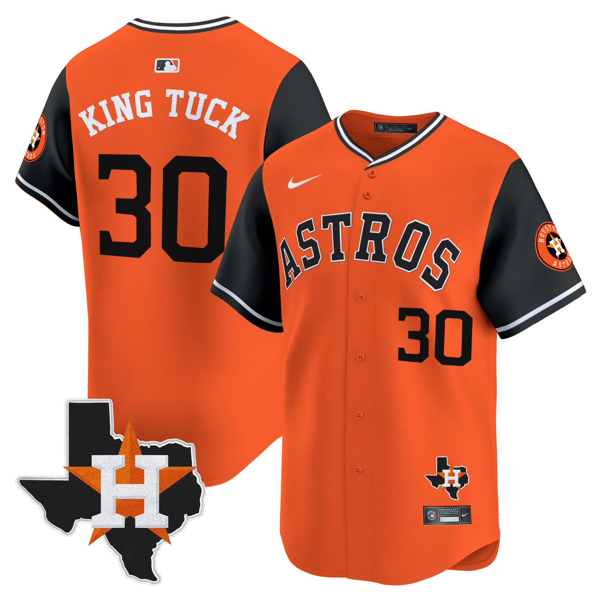 Men's Astros Nicknames Vapor Premier Limited Jersey - All Stitched