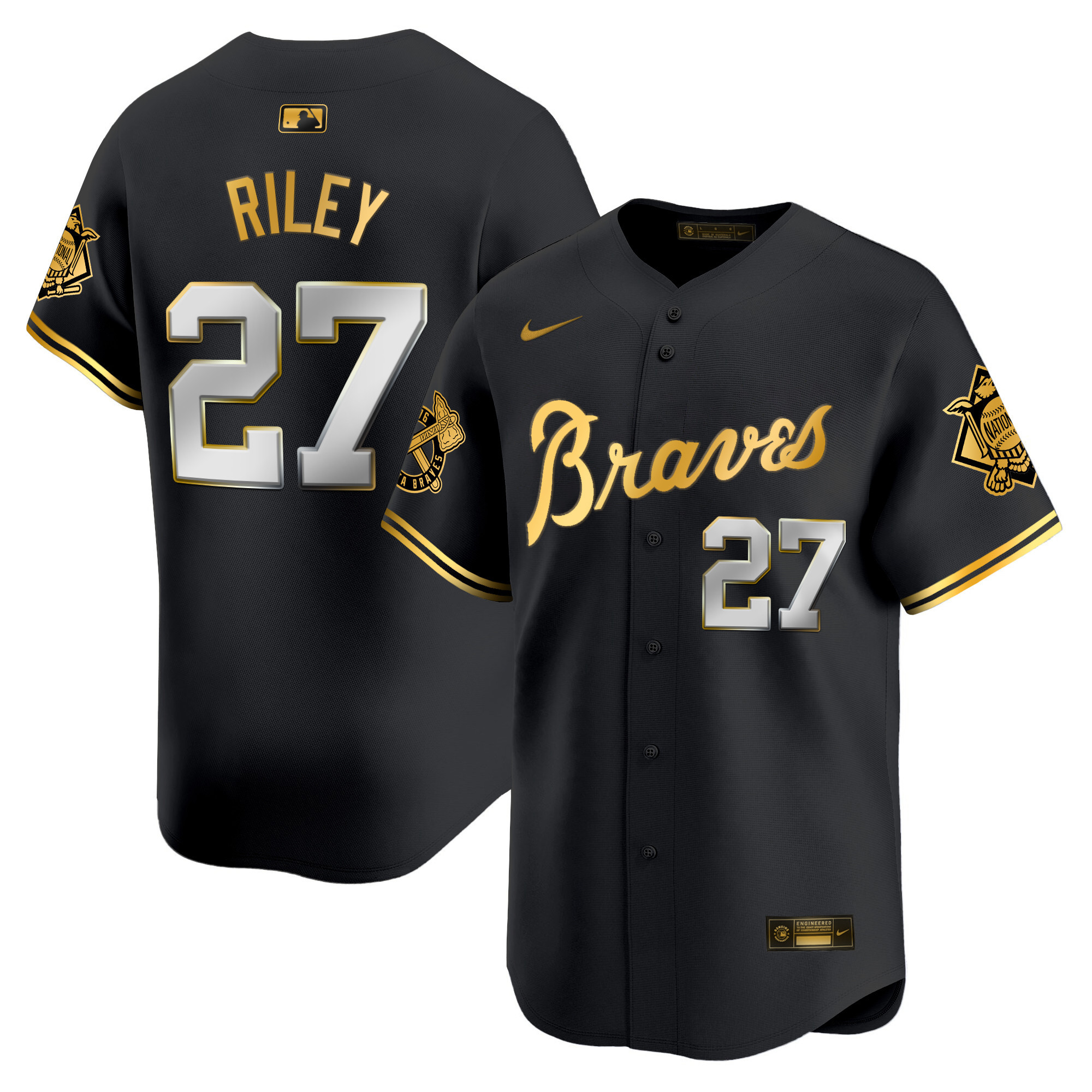 Men's Atlanta Braves Peaches n' Cream Vapor Premier Limited Jersey - All Stitched