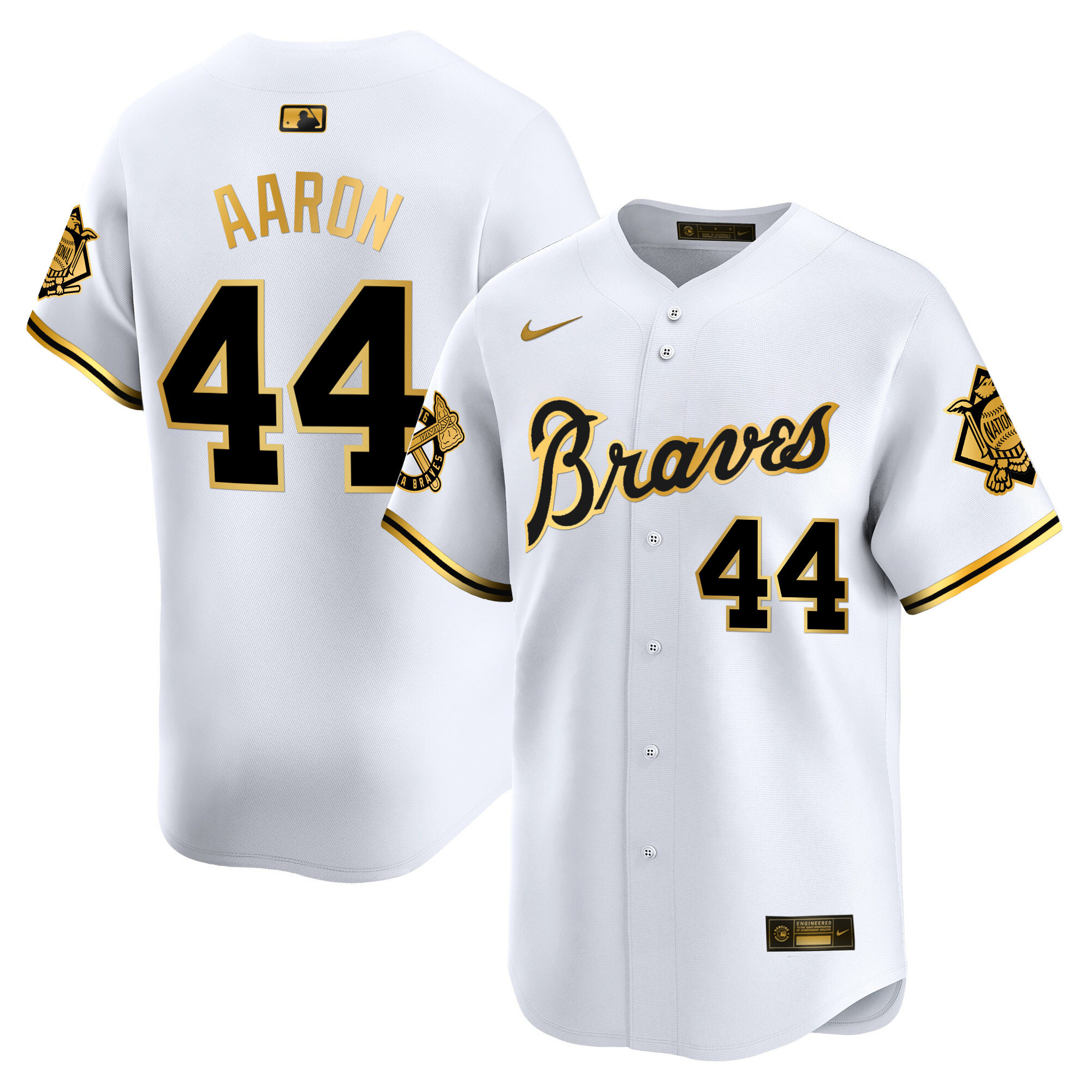 Men's Atlanta Braves Peaches n' Cream Vapor Premier Limited Jersey - All Stitched