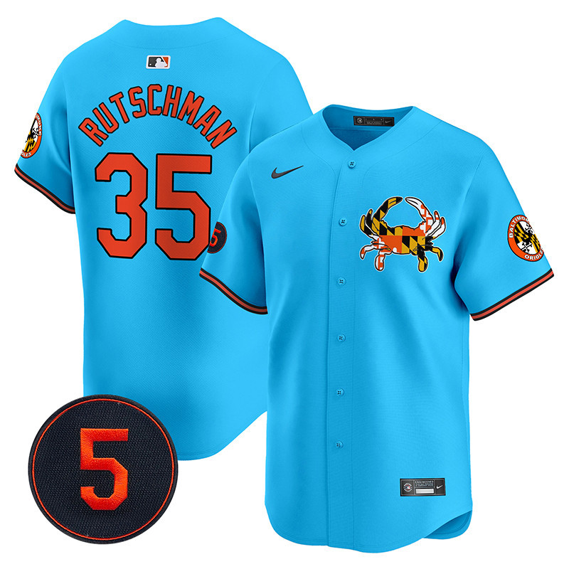 Men’s Baltimore Orioles Robinson Patch Vapor Premier Limited Jersey V3 - All Stitched