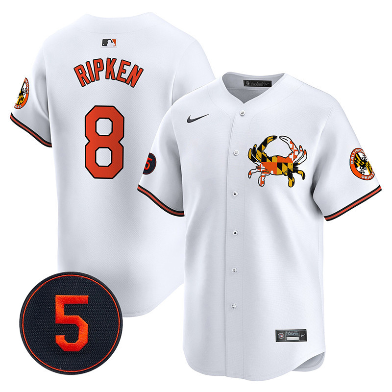 Men’s Baltimore Orioles Robinson Patch Vapor Premier Limited Jersey V3 - All Stitched