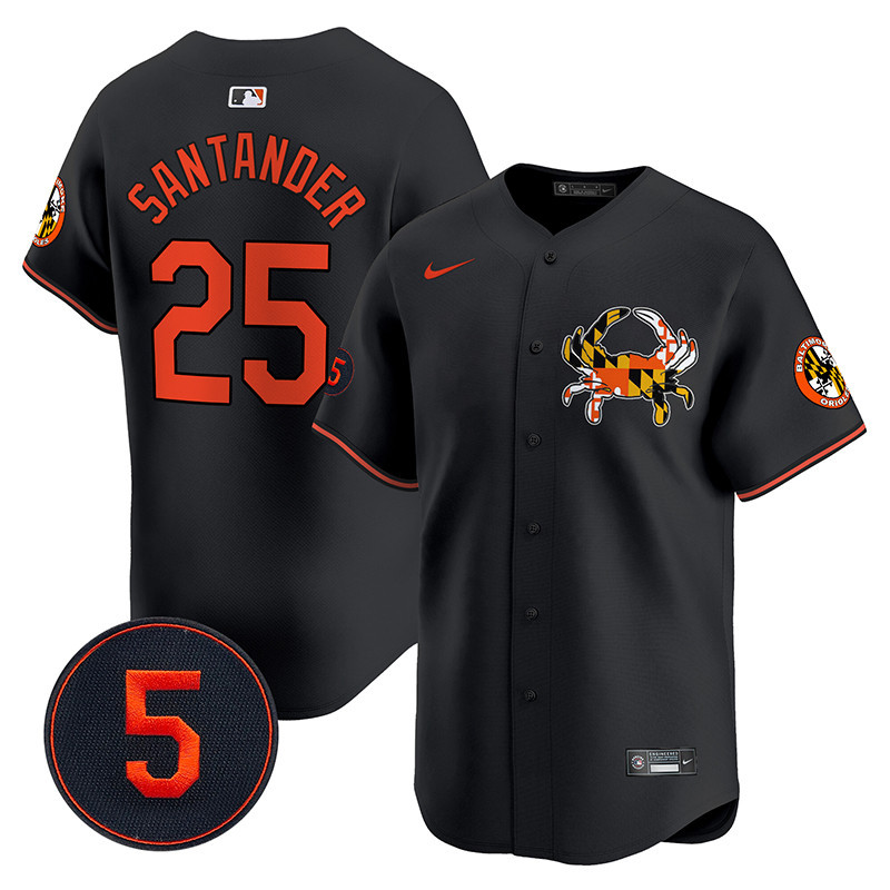 Men’s Baltimore Orioles Robinson Patch Vapor Premier Limited Jersey V3 - All Stitched