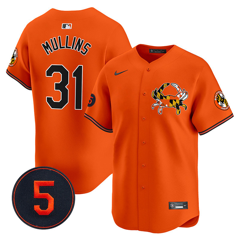Men’s Baltimore Orioles Robinson Patch Vapor Premier Limited Jersey V3 - All Stitched