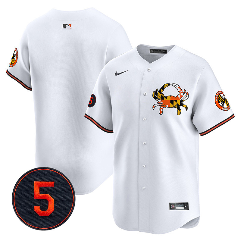 Men’s Baltimore Orioles Robinson Patch Vapor Premier Limited Jersey V3 - All Stitched