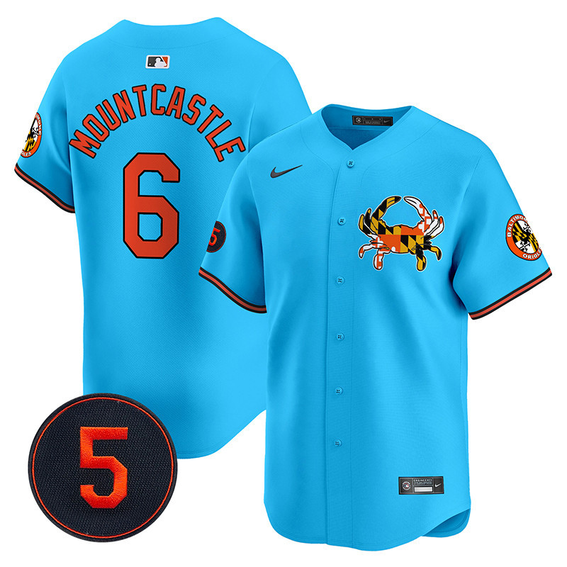 Men’s Baltimore Orioles Robinson Patch Vapor Premier Limited Jersey V3 - All Stitched