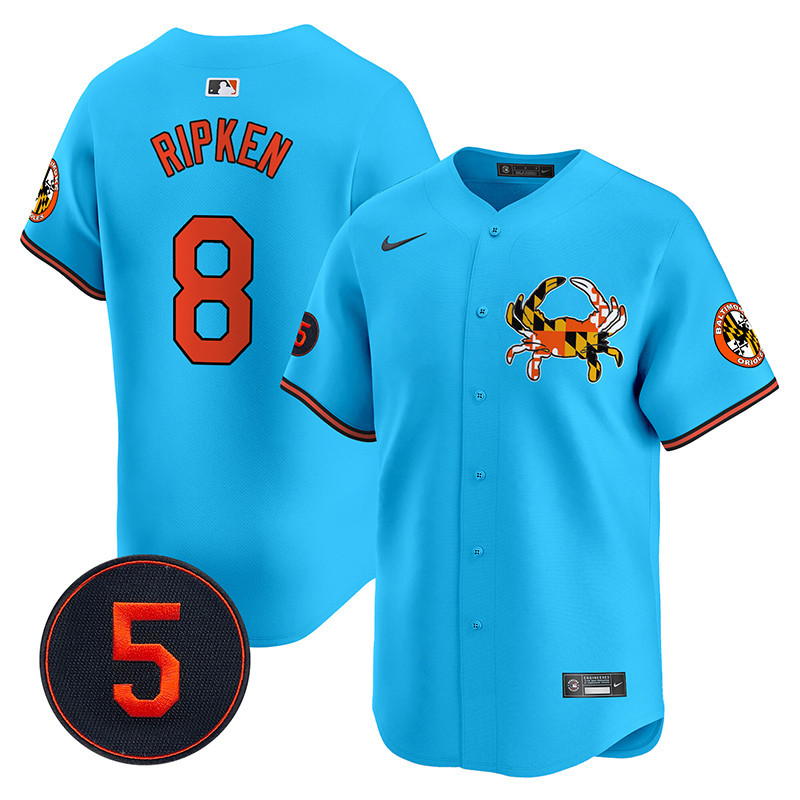 Men’s Baltimore Orioles Robinson Patch Vapor Premier Limited Jersey V3 - All Stitched