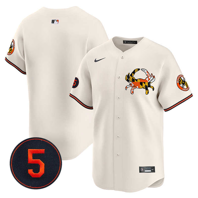 Men’s Baltimore Orioles Robinson Patch Vapor Premier Limited Jersey V3 - All Stitched