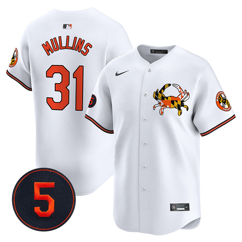 Men’s Baltimore Orioles Robinson Patch Vapor Premier Limited Jersey V3 - All Stitched