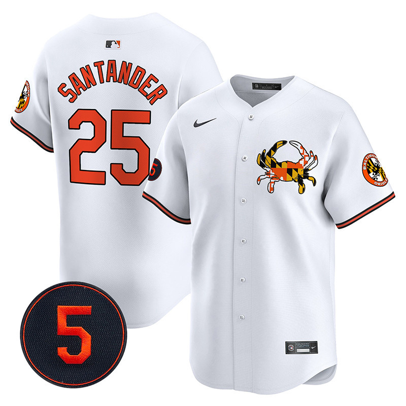 Men’s Baltimore Orioles Robinson Patch Vapor Premier Limited Jersey V3 - All Stitched