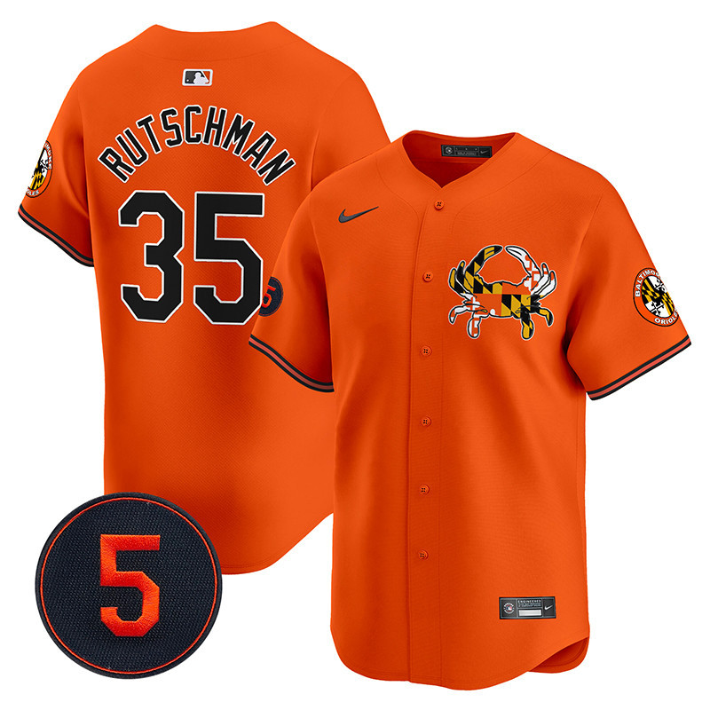 Men’s Baltimore Orioles Robinson Patch Vapor Premier Limited Jersey V3 - All Stitched