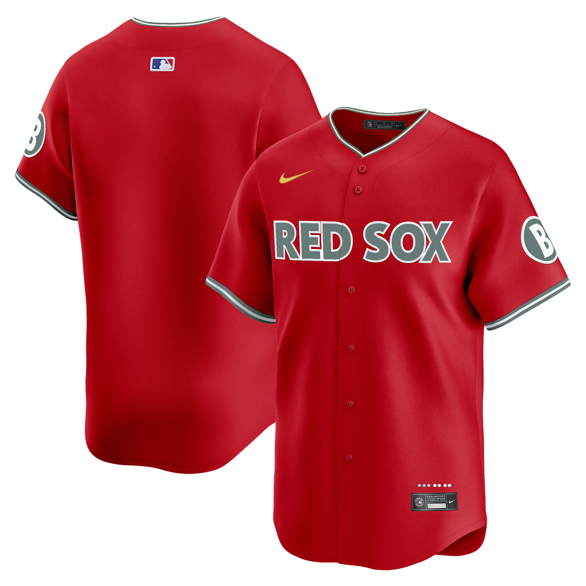 Men's Boston Red Sox 2025 City Connect Vapor Premier Limited Jersey - All Stitched