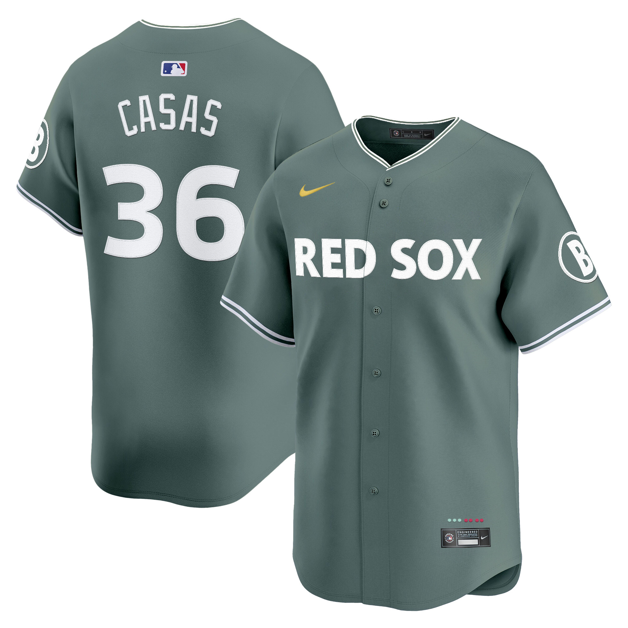 Men's Boston Red Sox 2025 City Connect Vapor Premier Limited Jersey - All Stitched