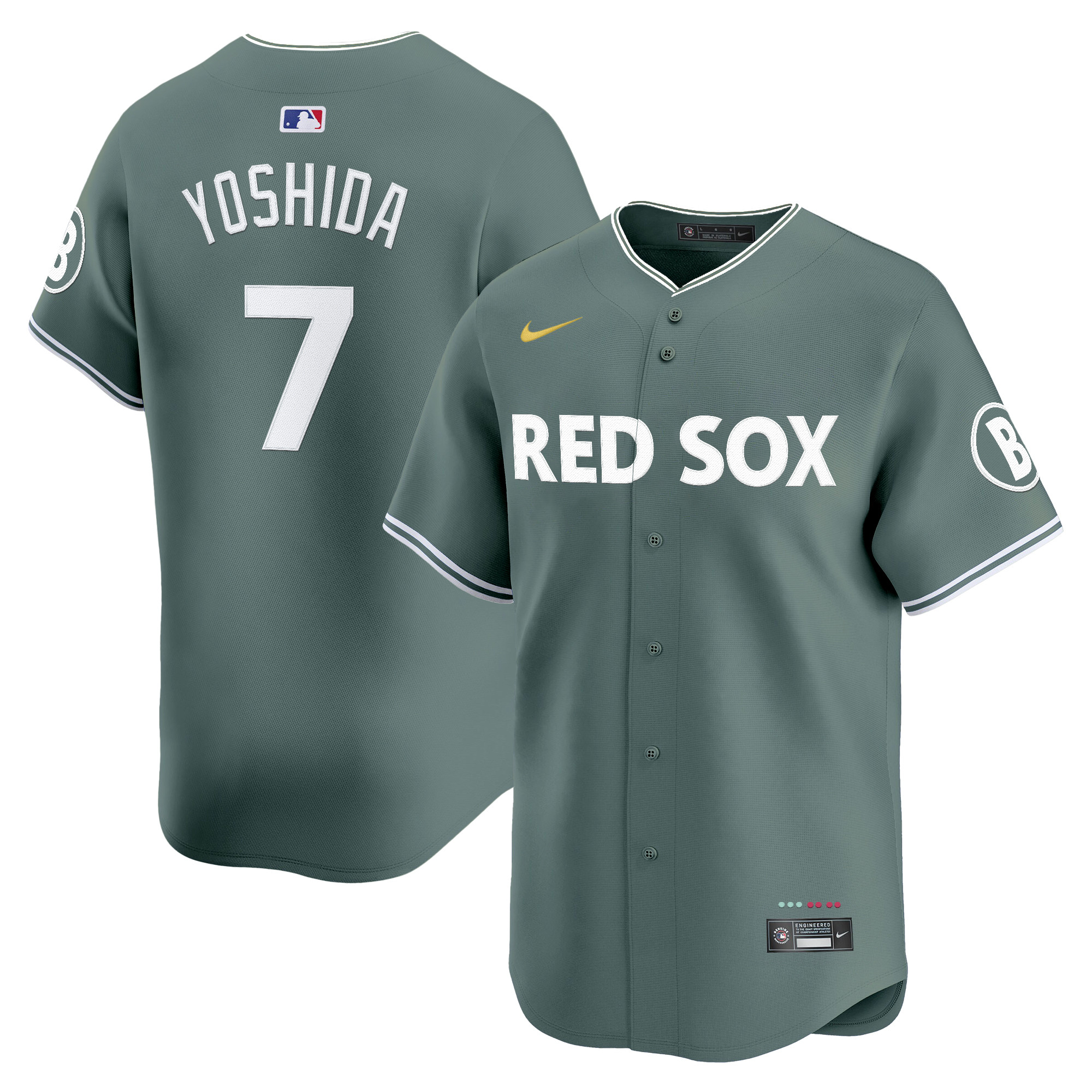 Men's Boston Red Sox 2025 City Connect Vapor Premier Limited Jersey - All Stitched