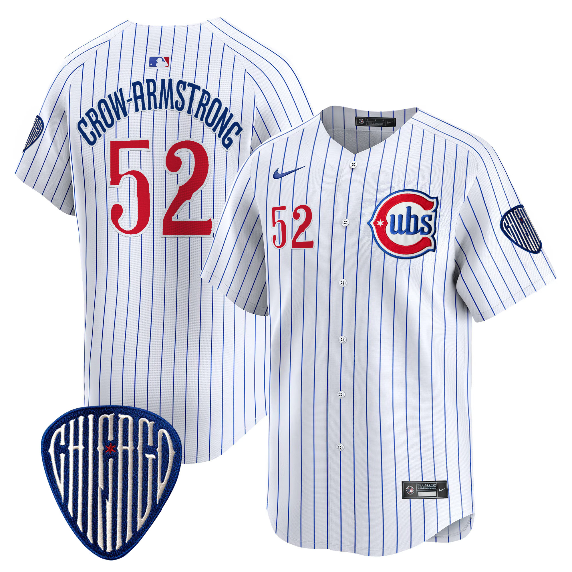 Men's Chicago Cubs Blue Alternate Vapor Premier Limited Jersey - All Stitched