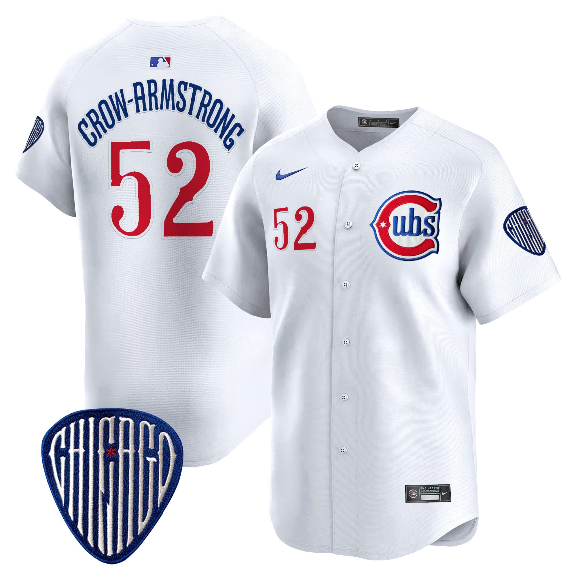 Men's Chicago Cubs Blue Alternate Vapor Premier Limited Jersey - All Stitched
