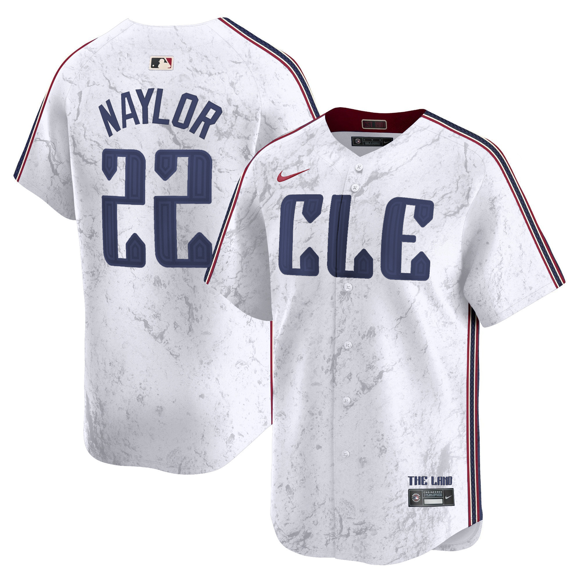 Men's Cleveland Guardians 2024 City Connect Vapor Premier Limited Jersey - All Stitched
