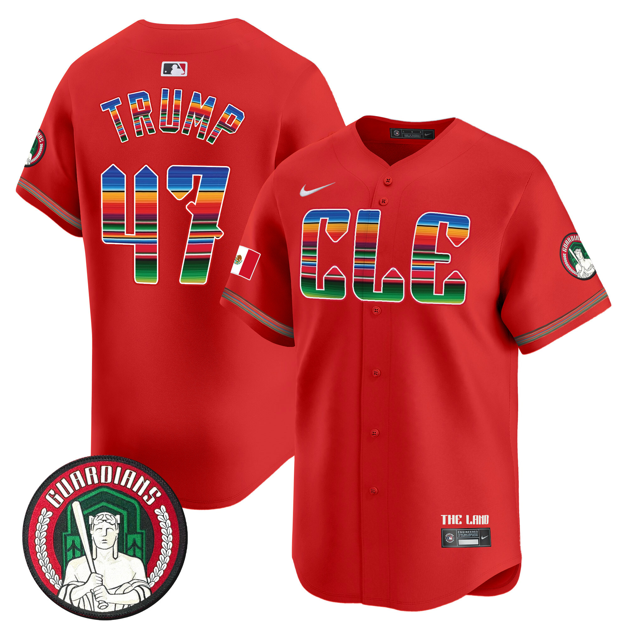 Men's Cleveland Guardians Mexico Vapor Premier Limited Jersey - All Stitched