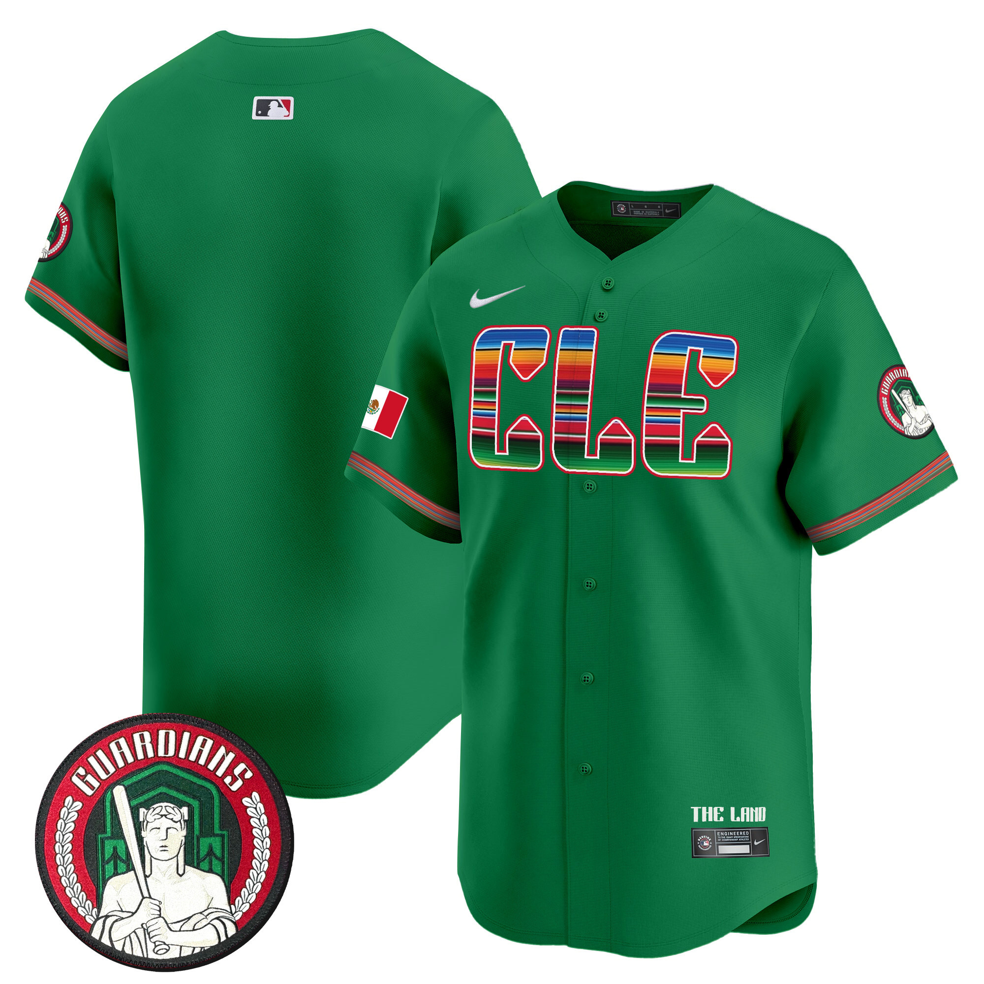 Men's Cleveland Guardians Mexico Vapor Premier Limited Jersey - All Stitched