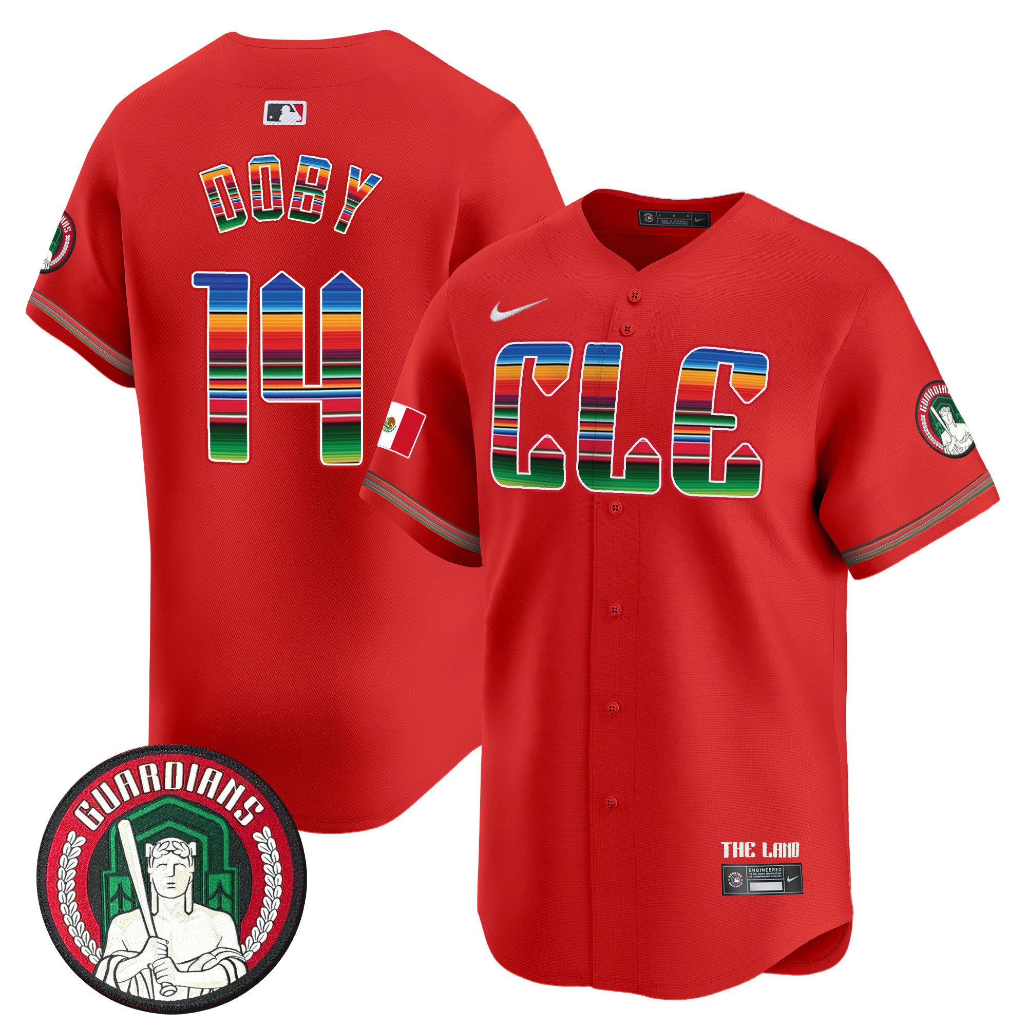Men's Cleveland Guardians Mexico Vapor Premier Limited Jersey - All Stitched