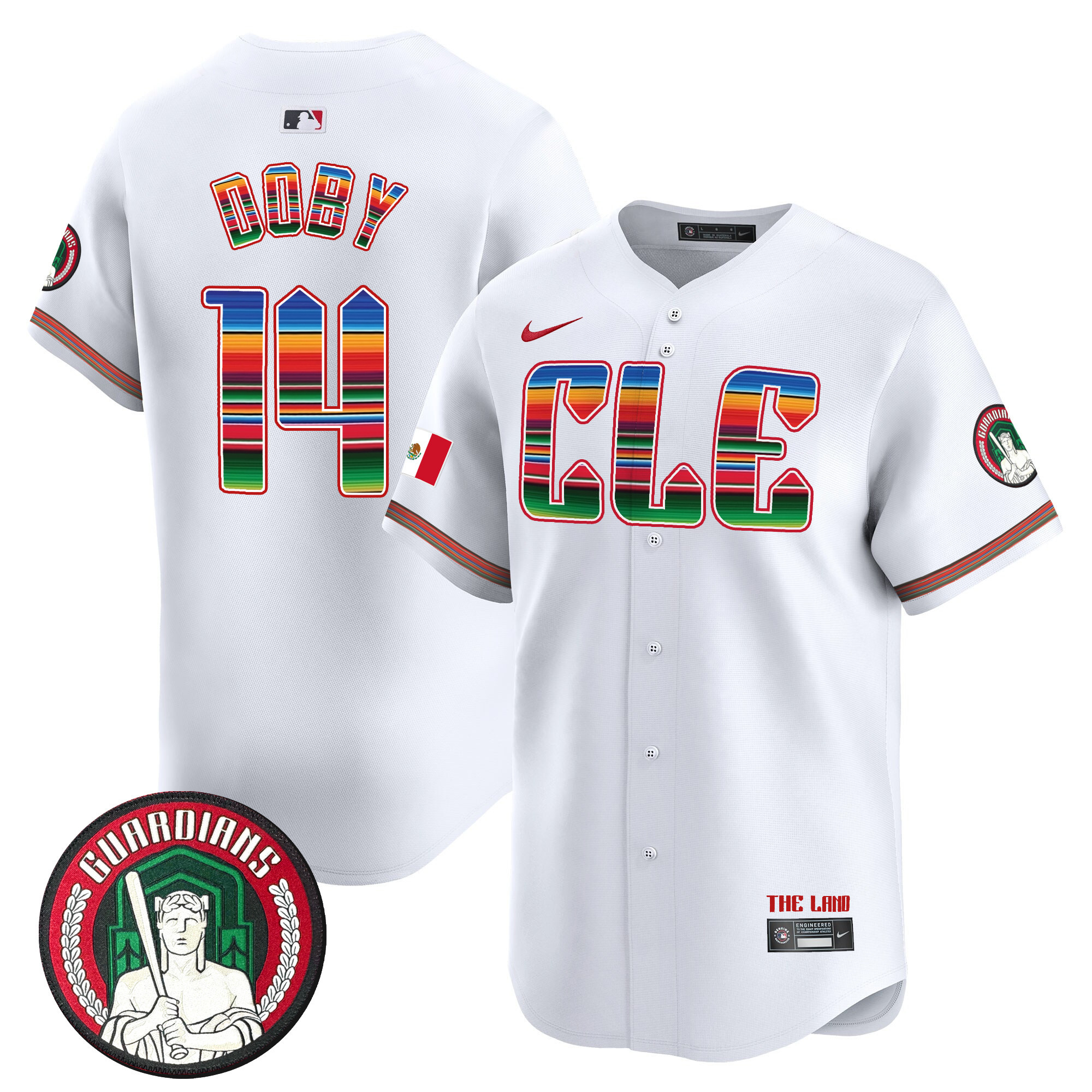 Men's Cleveland Guardians Mexico Vapor Premier Limited Jersey - All Stitched