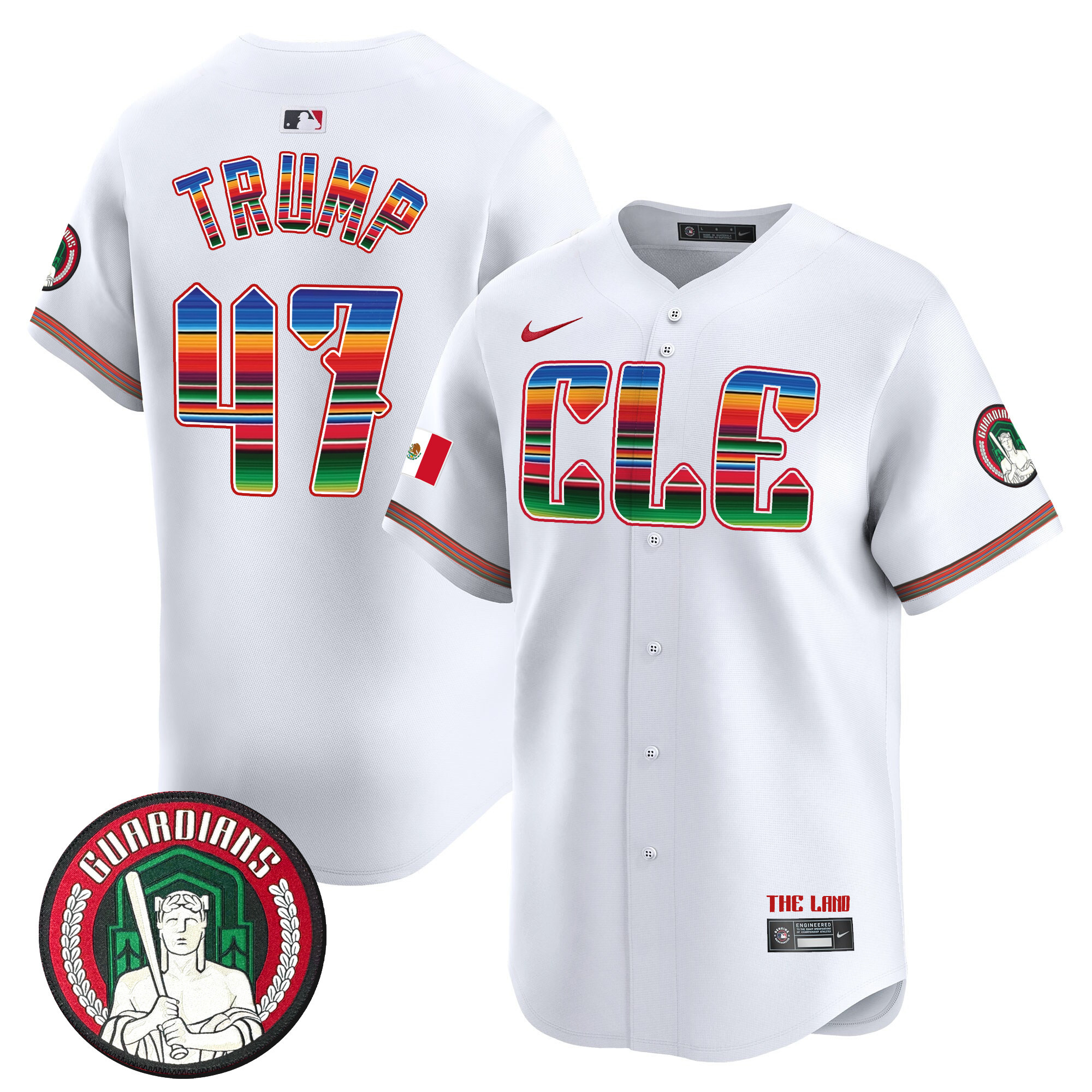 Men's Cleveland Guardians Mexico Vapor Premier Limited Jersey - All Stitched