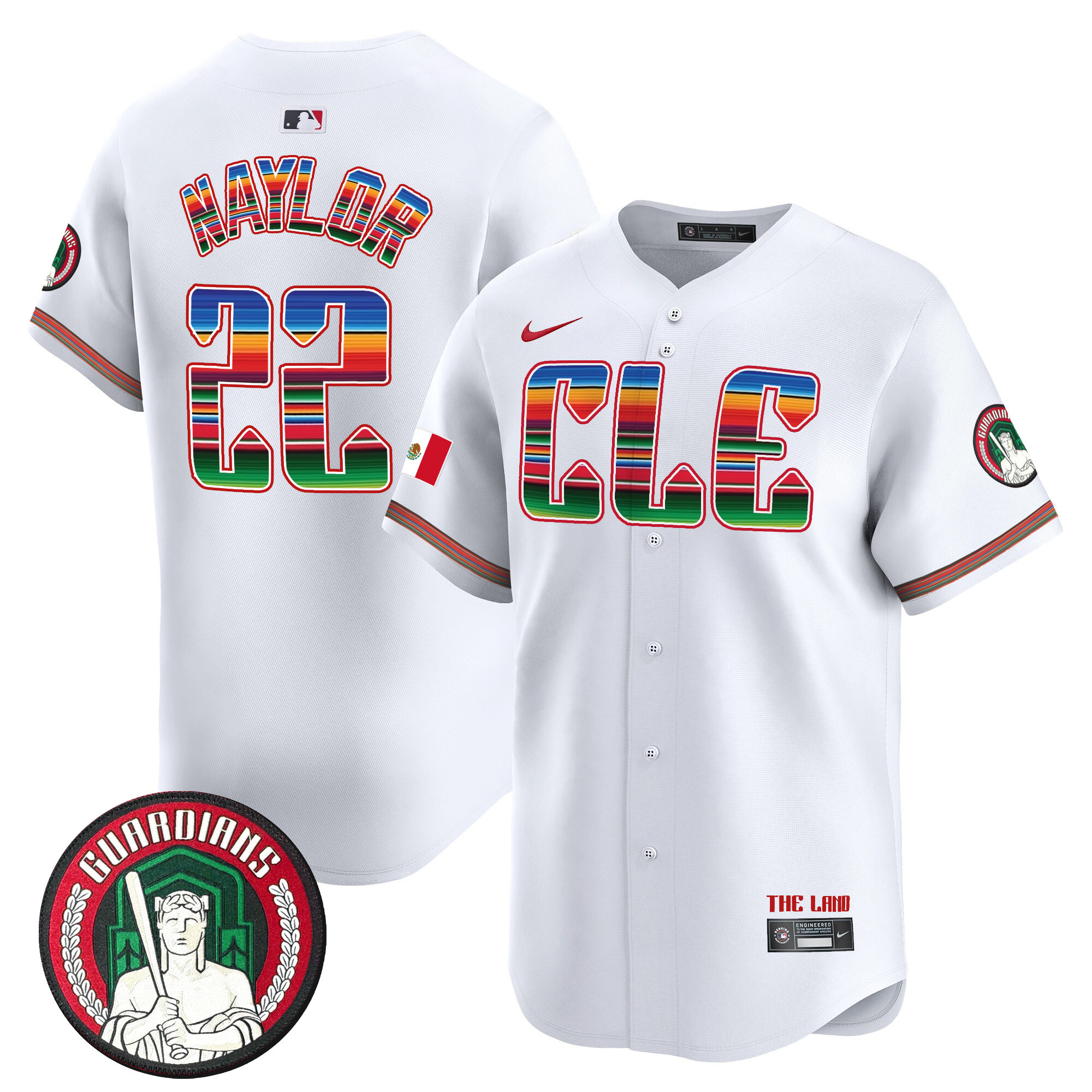 Men's Cleveland Guardians Mexico Vapor Premier Limited Jersey - All Stitched