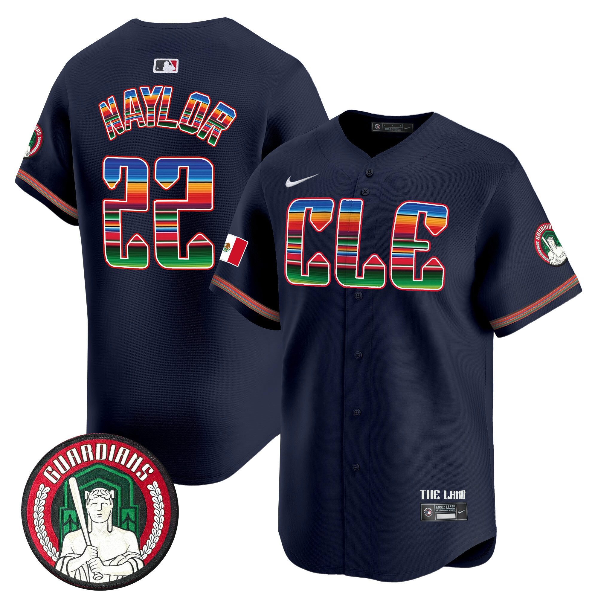 Men's Cleveland Guardians Mexico Vapor Premier Limited Jersey - All Stitched
