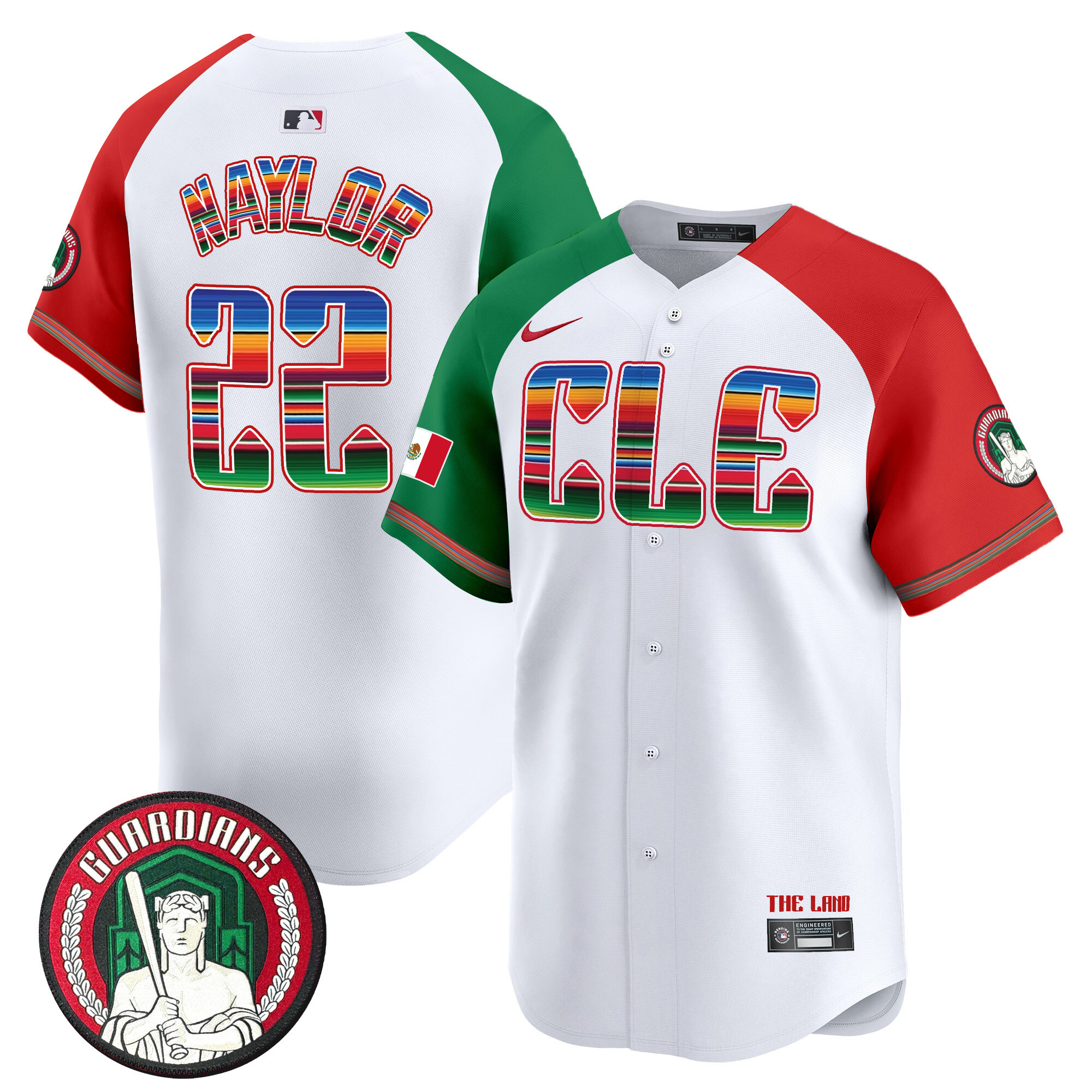 Men's Cleveland Guardians Mexico Vapor Premier Limited Jersey - All Stitched