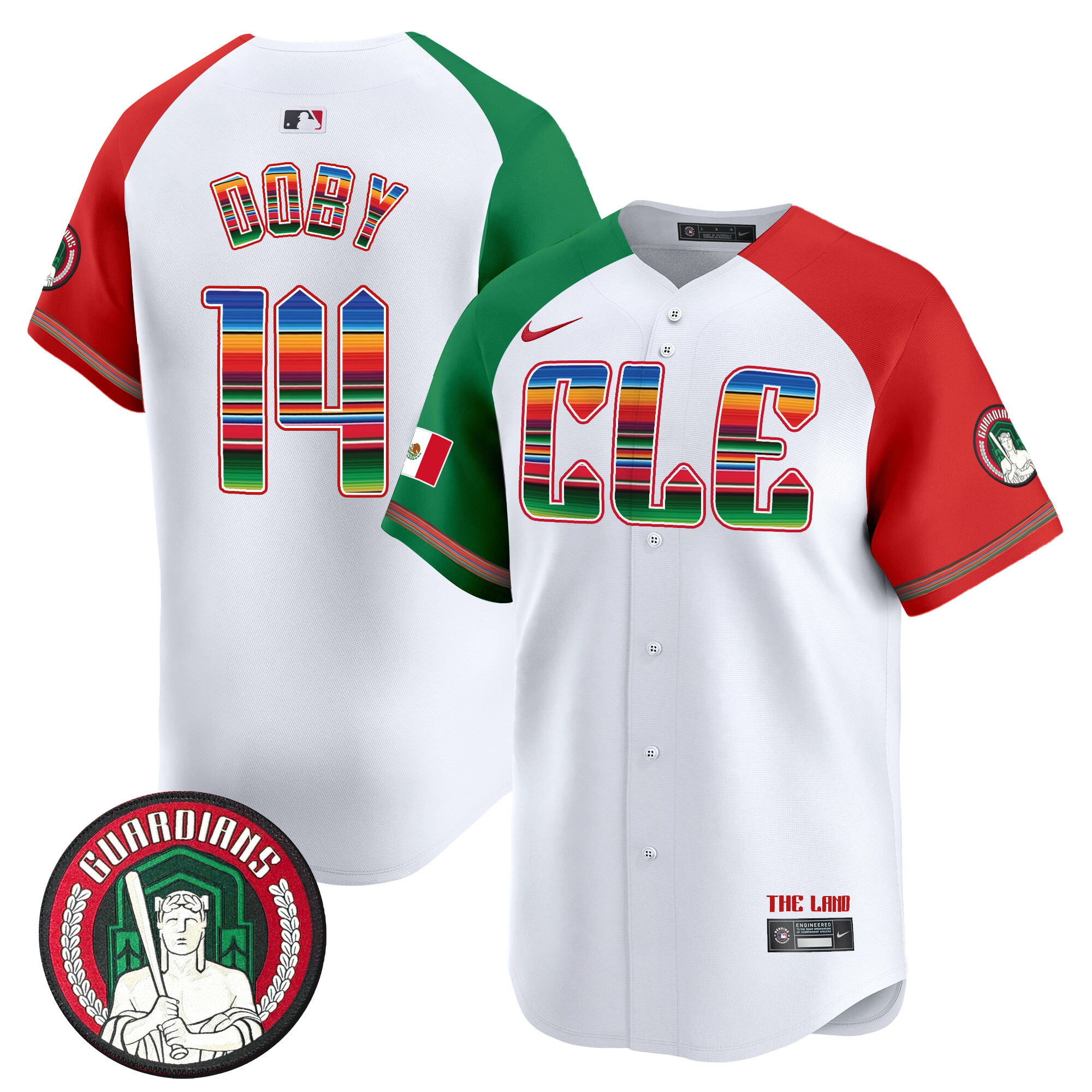 Men's Cleveland Guardians Mexico Vapor Premier Limited Jersey - All Stitched
