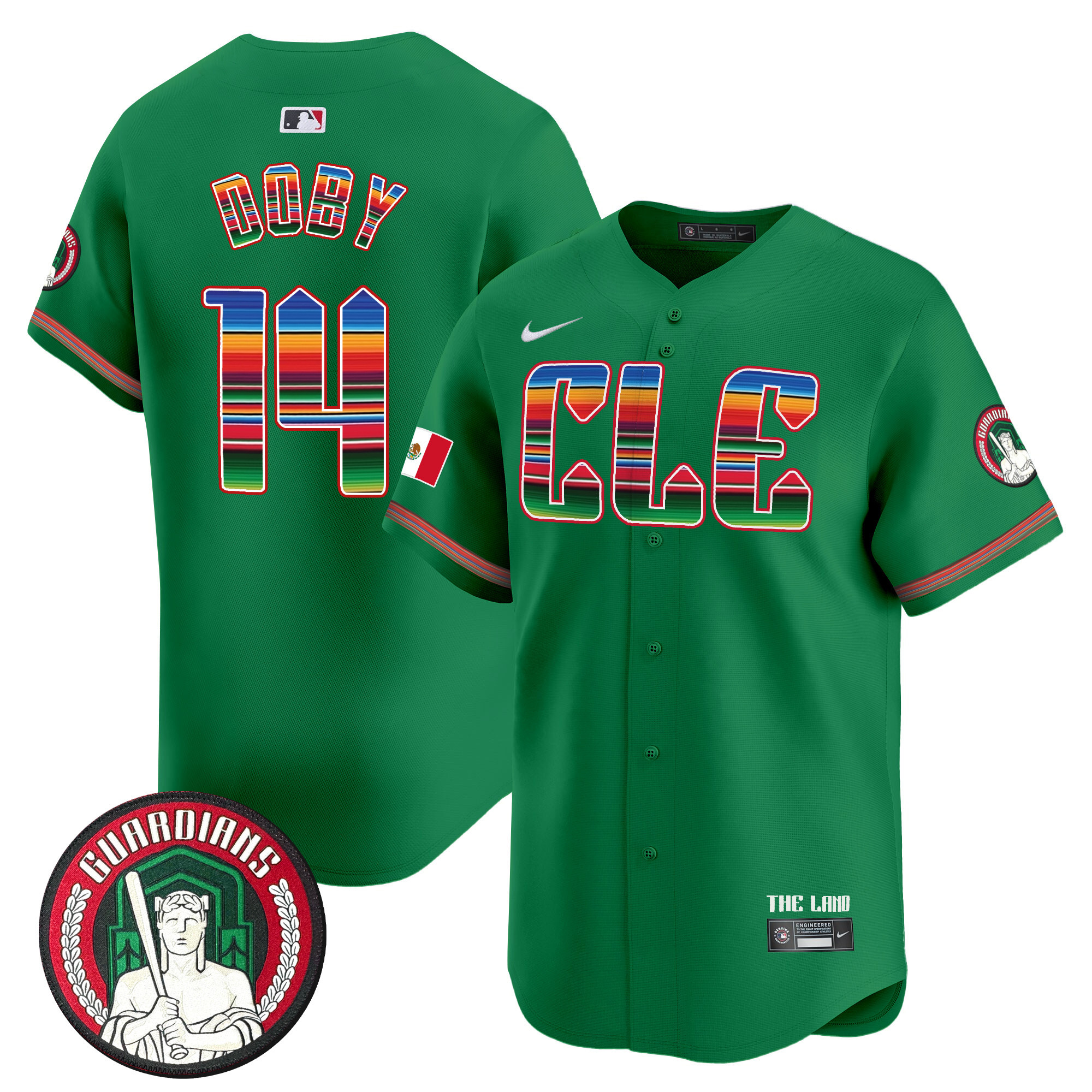 Men's Cleveland Guardians Mexico Vapor Premier Limited Jersey - All Stitched