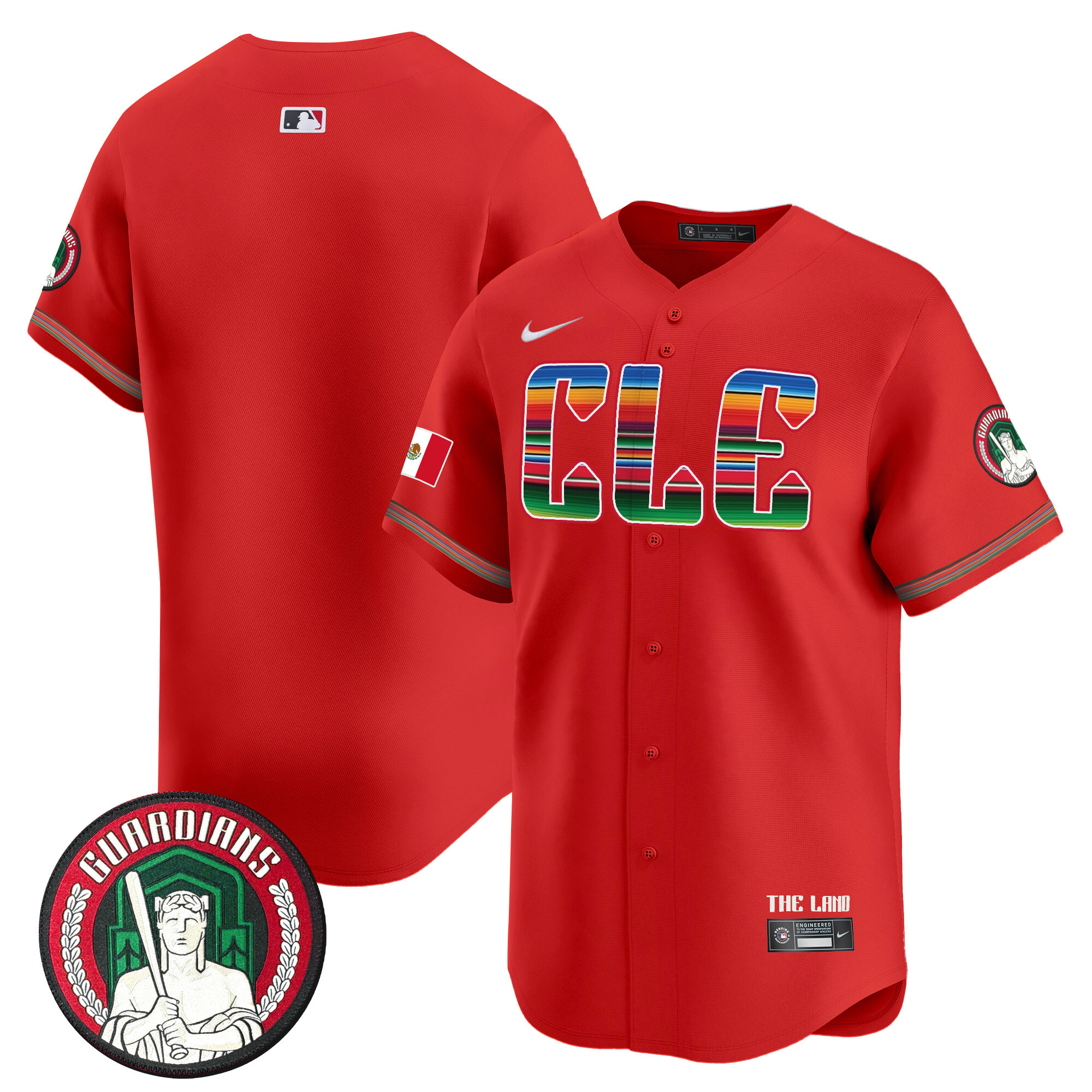 Men's Cleveland Guardians Mexico Vapor Premier Limited Jersey - All Stitched