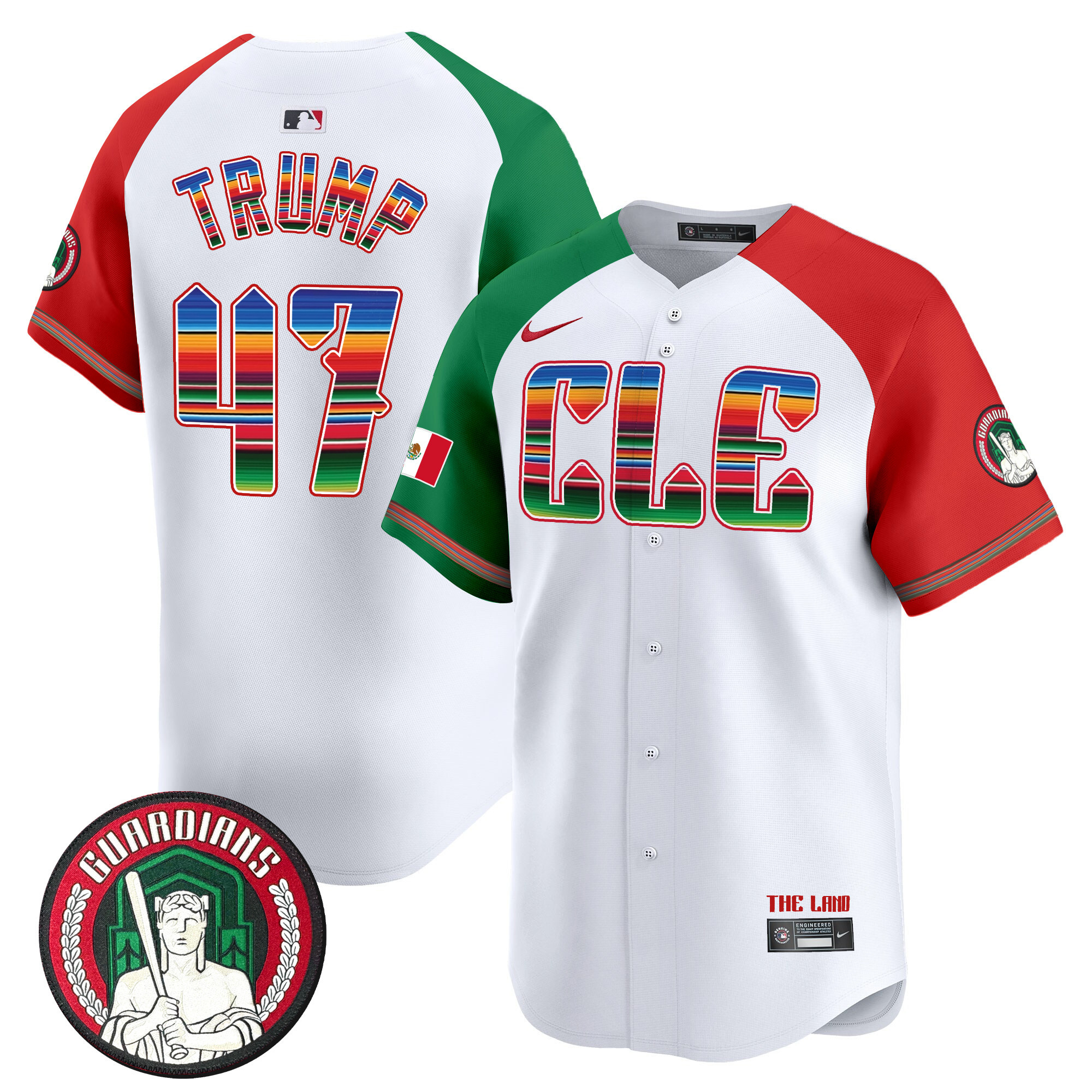 Men's Cleveland Guardians Mexico Vapor Premier Limited Jersey - All Stitched