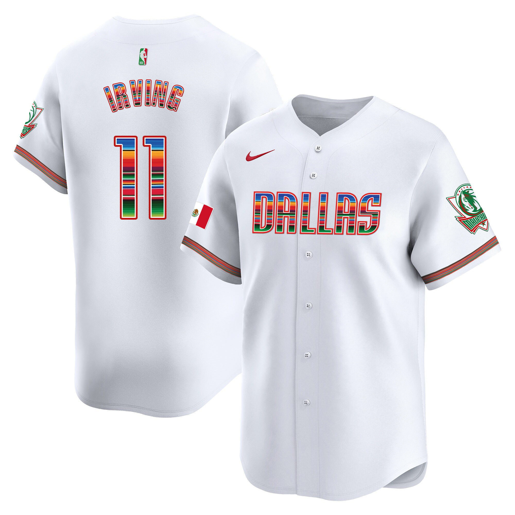 Men's Dallas Mavericks Mexico Vapor Baseball Jersey - All Stitched