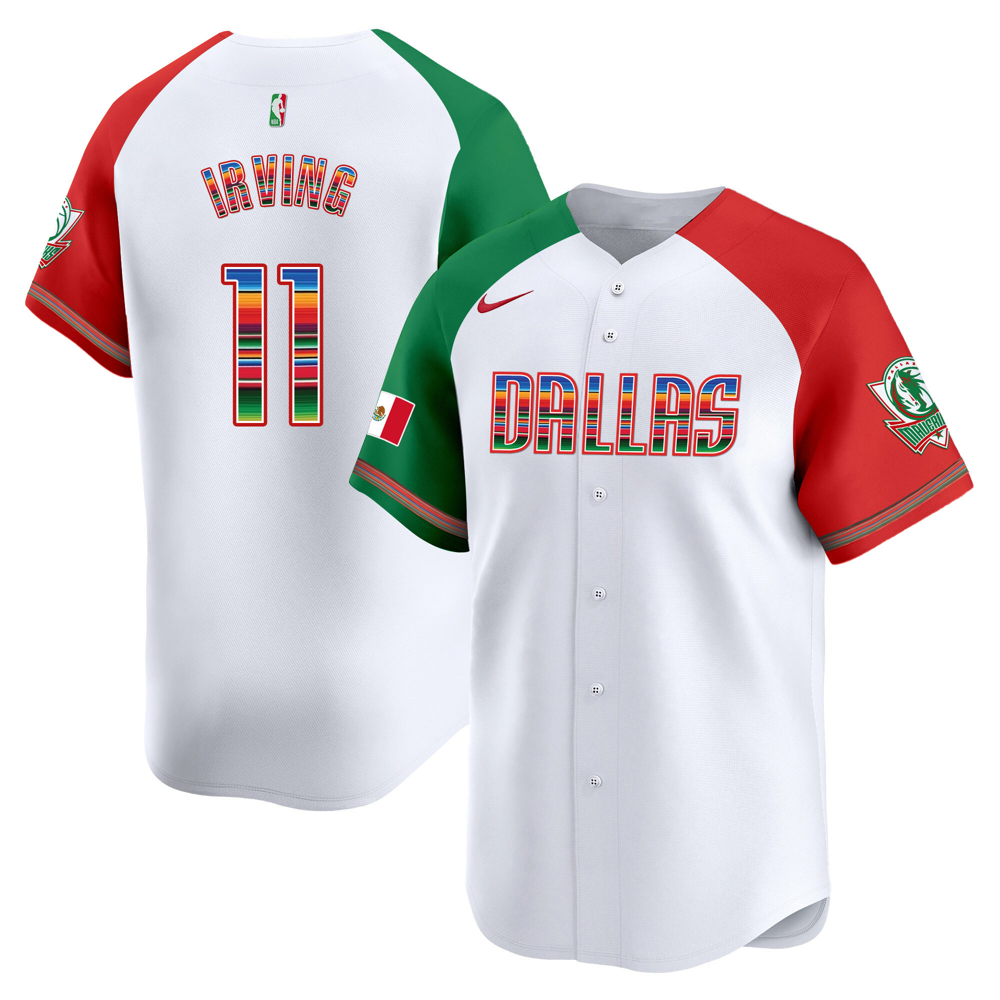 Men's Dallas Mavericks Mexico Vapor Baseball Jersey - All Stitched