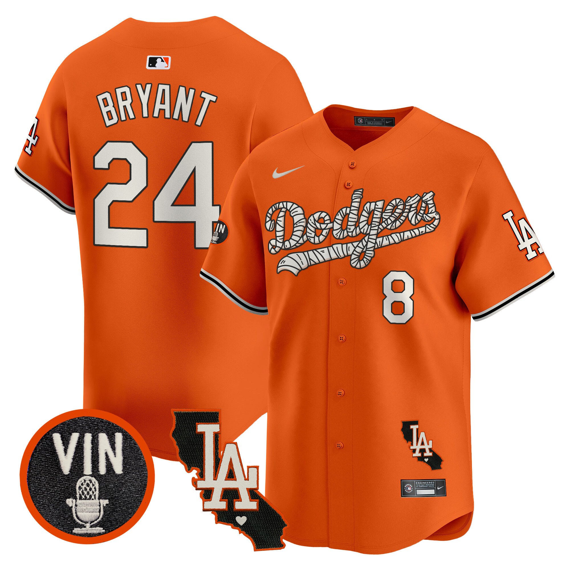 Men's Dodgers Halloween Vapor Premier Limited Jersey - All Stitched