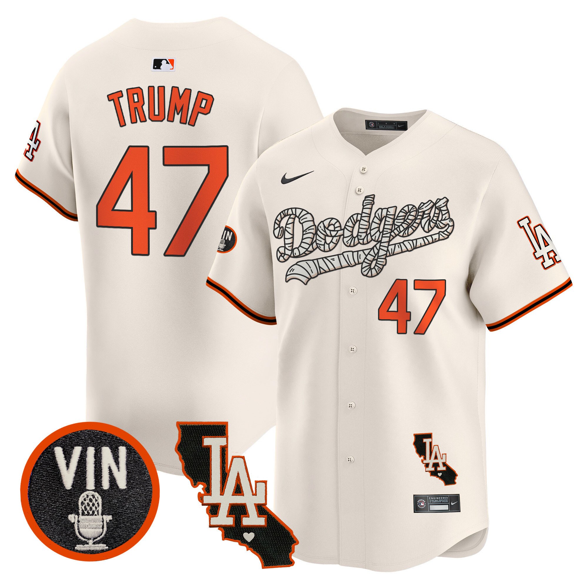 Men's Dodgers Halloween Vapor Premier Limited Jersey - All Stitched